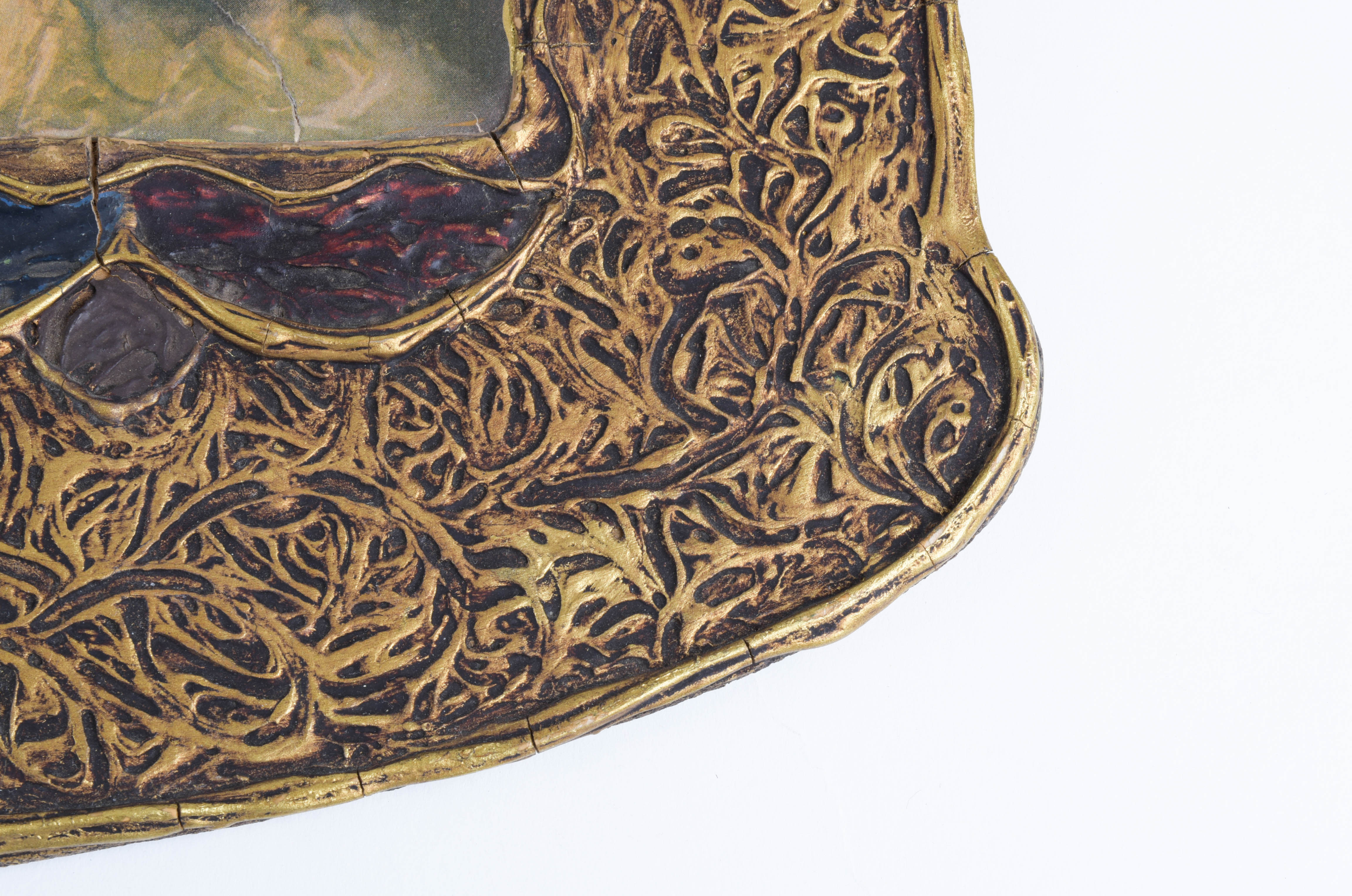 Vintage Framed Art Featuring Women and Children