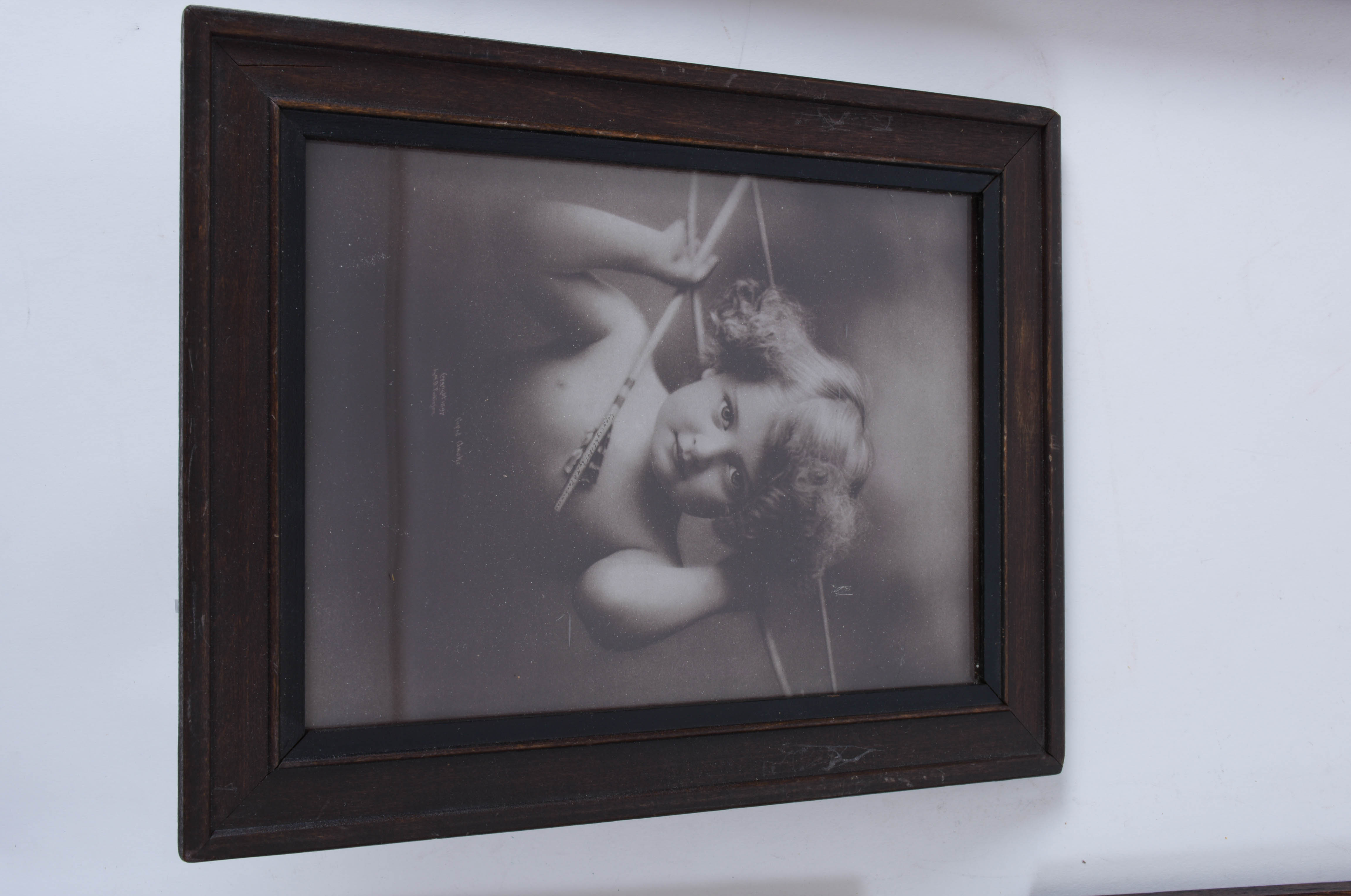 Vintage Framed Art Featuring Women and Children