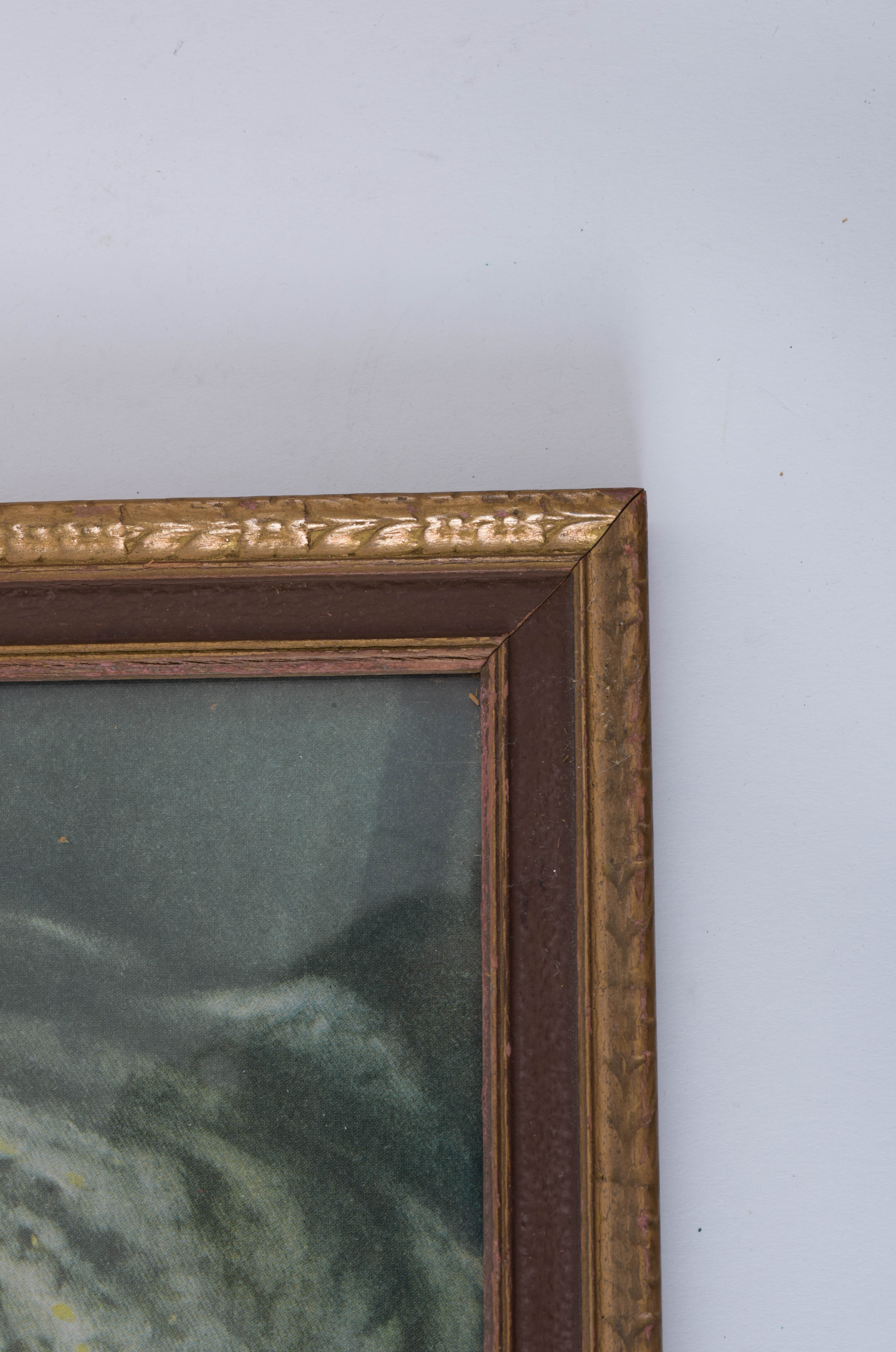 Vintage Framed Art Featuring Women and Children