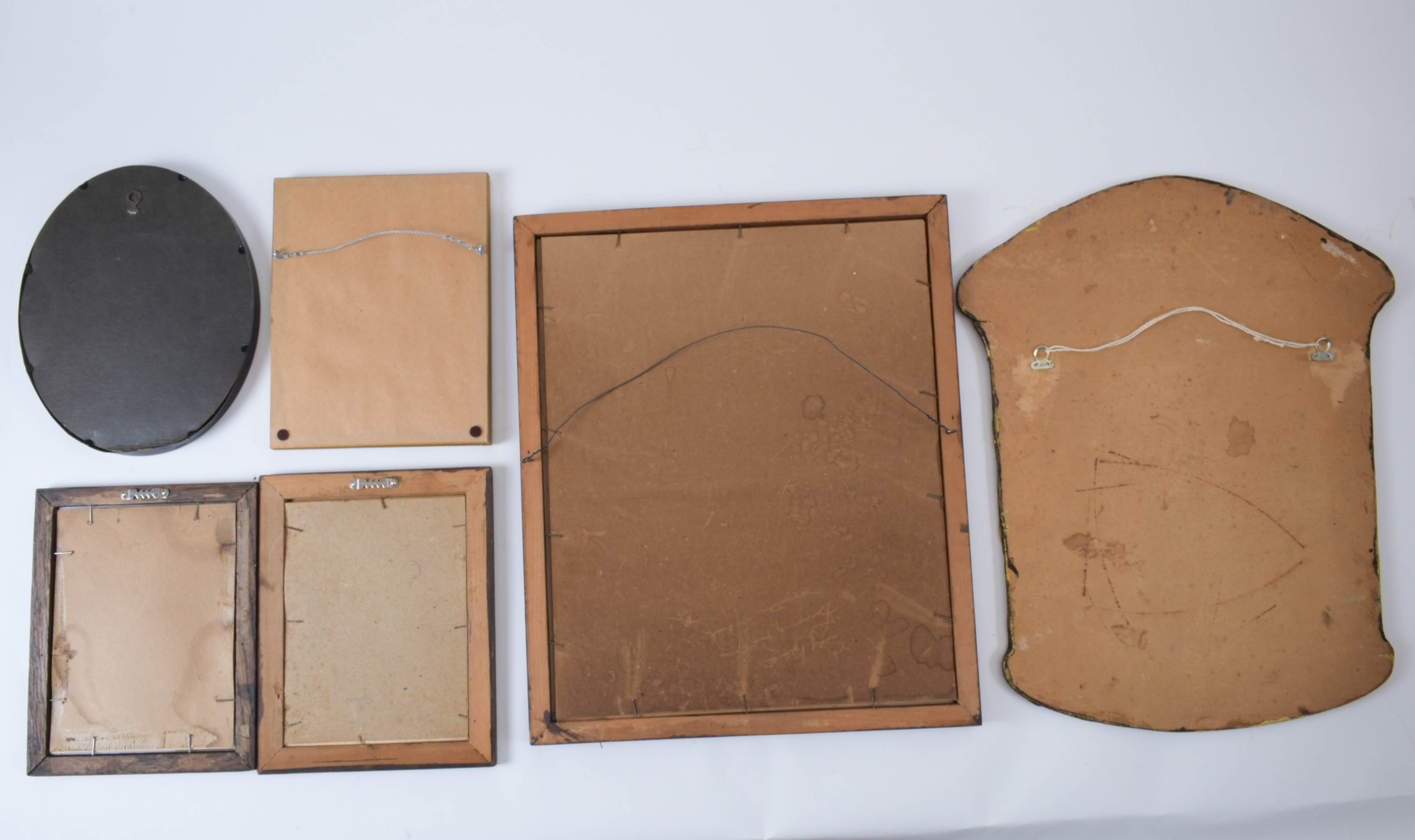 Vintage Framed Art Featuring Women and Children