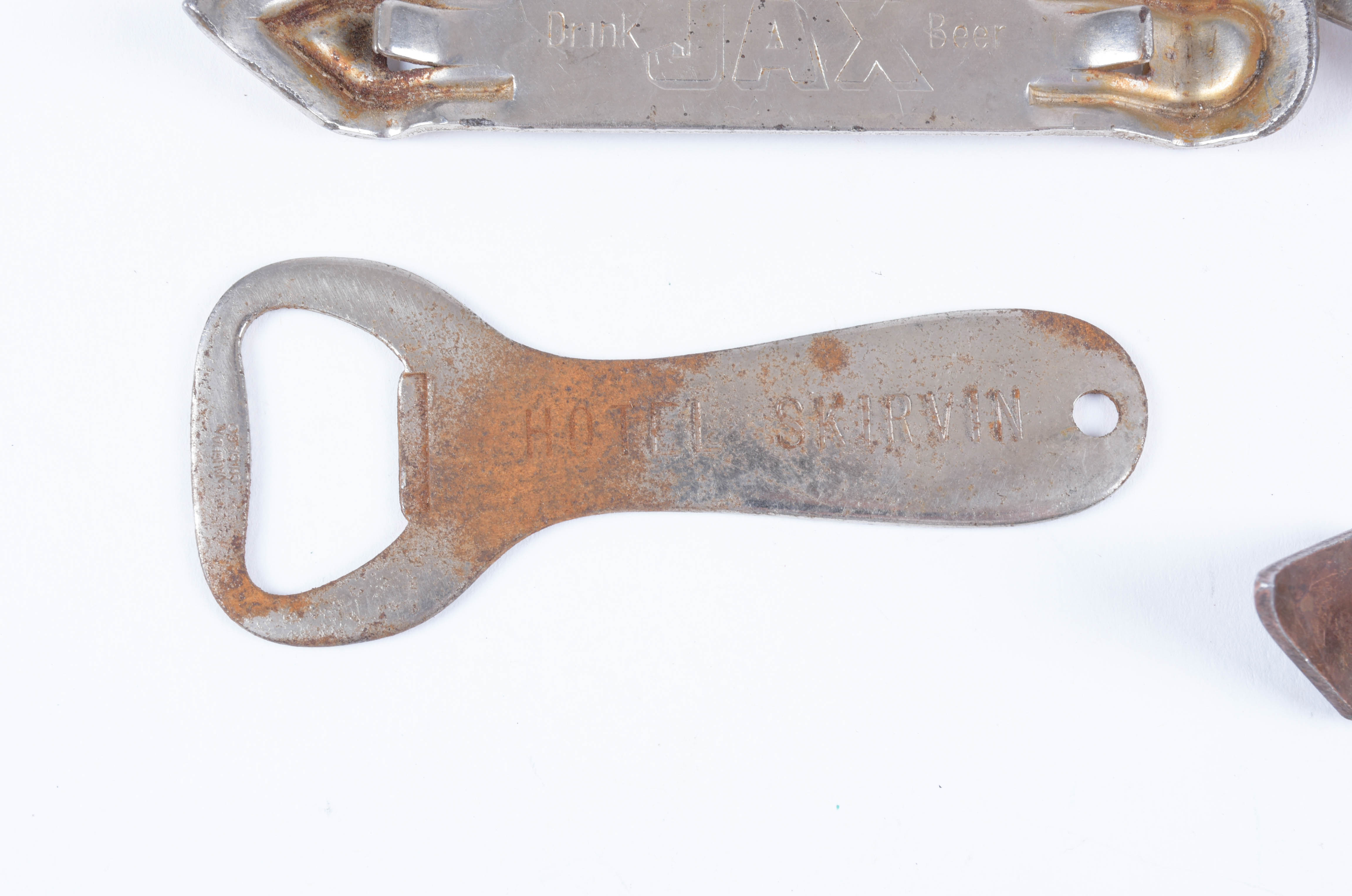 Vintage Bottle Openers and Assorted Beverage Decor