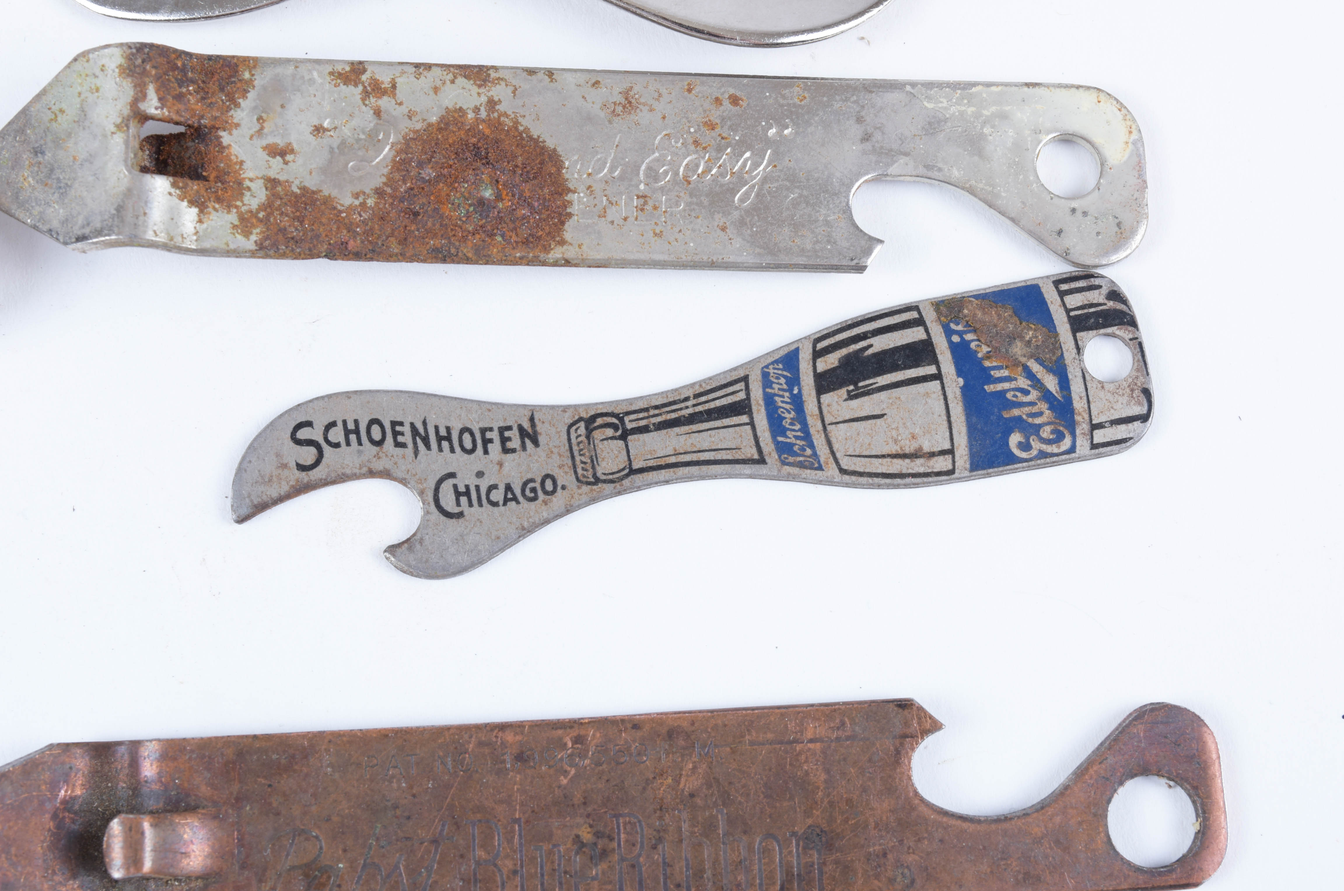 Vintage Bottle Openers and Assorted Beverage Decor