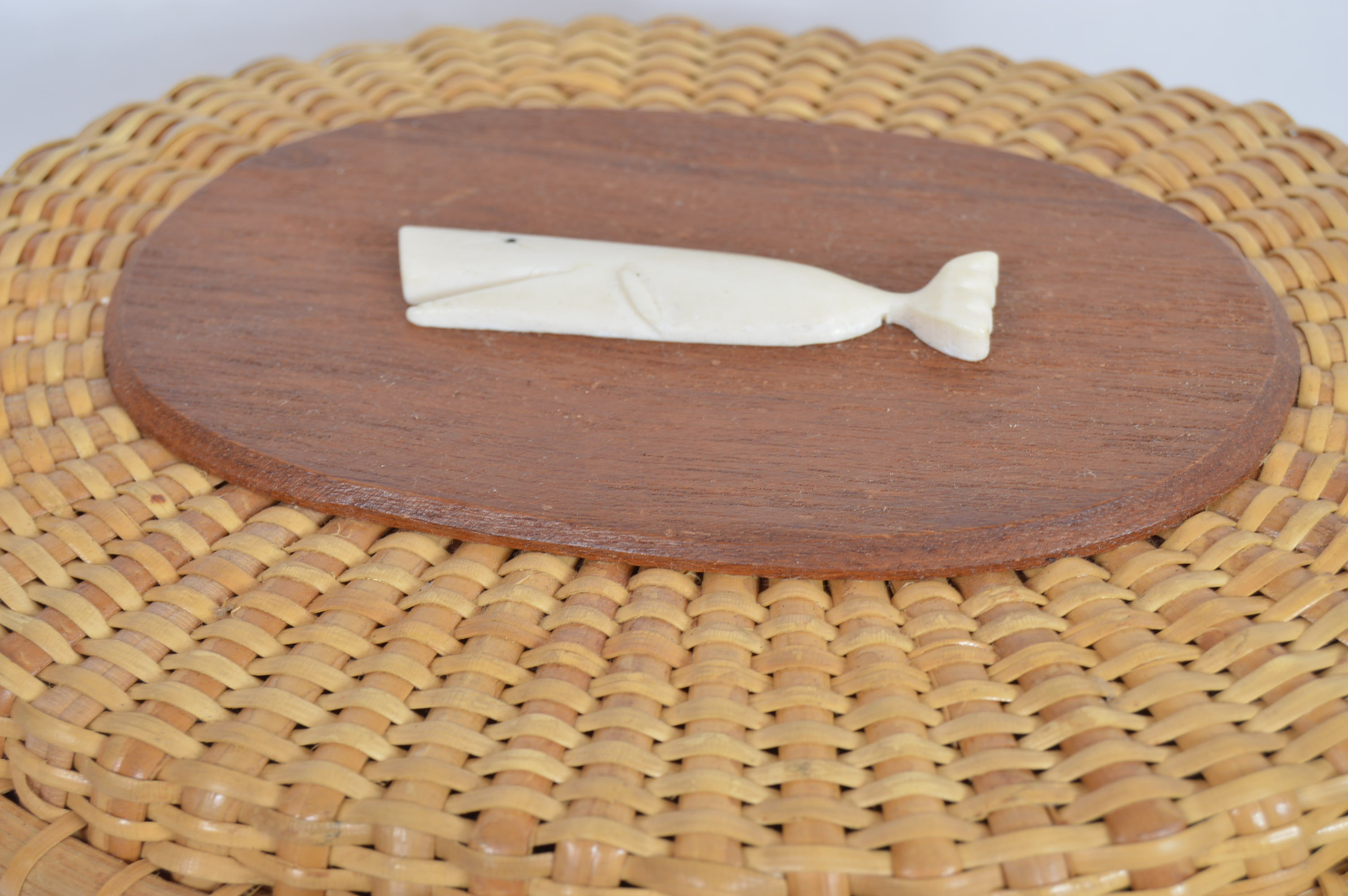 Ernest Nantucket Basket Style Whale Purse