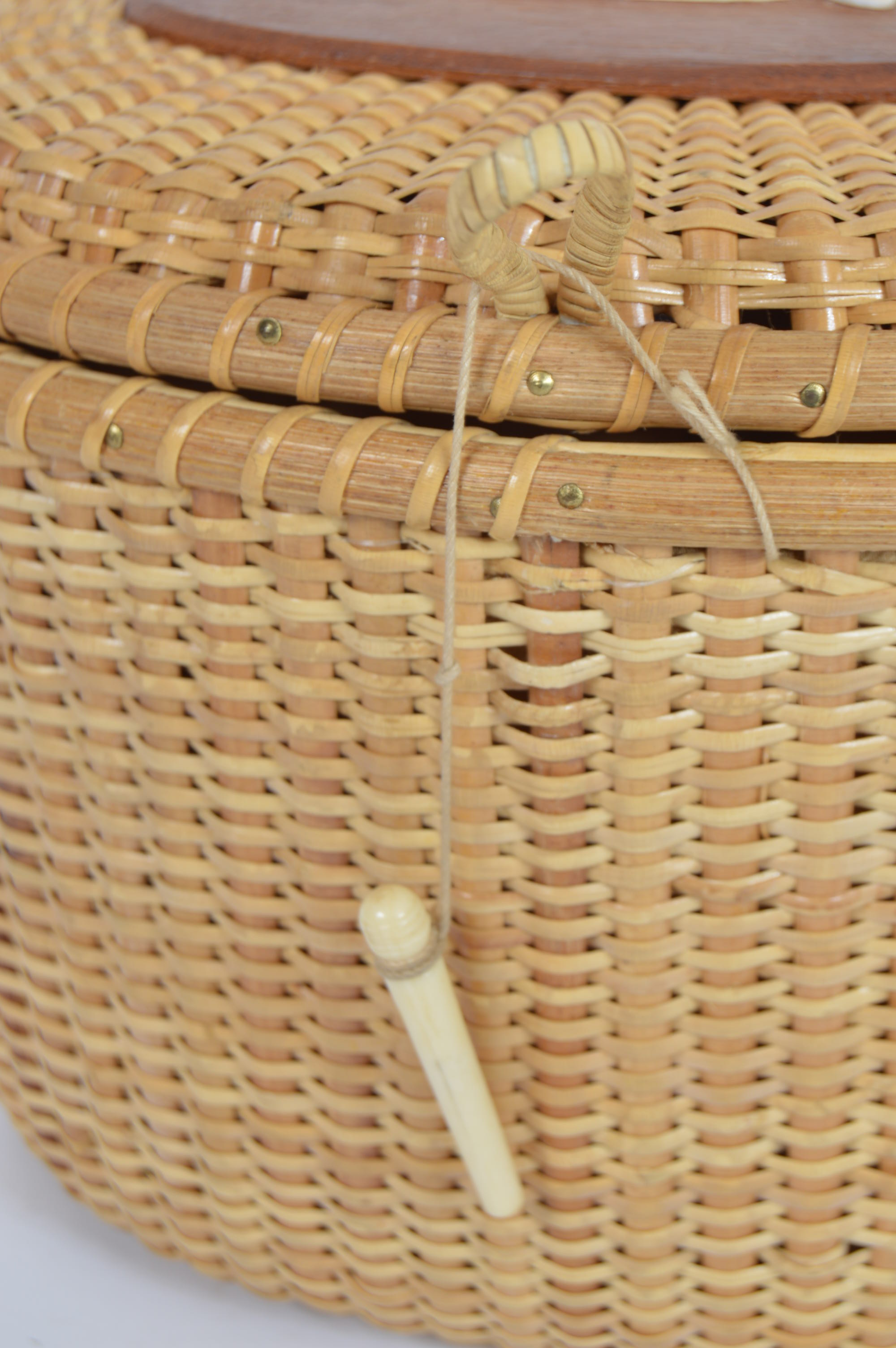 Ernest Nantucket Basket Style Whale Purse