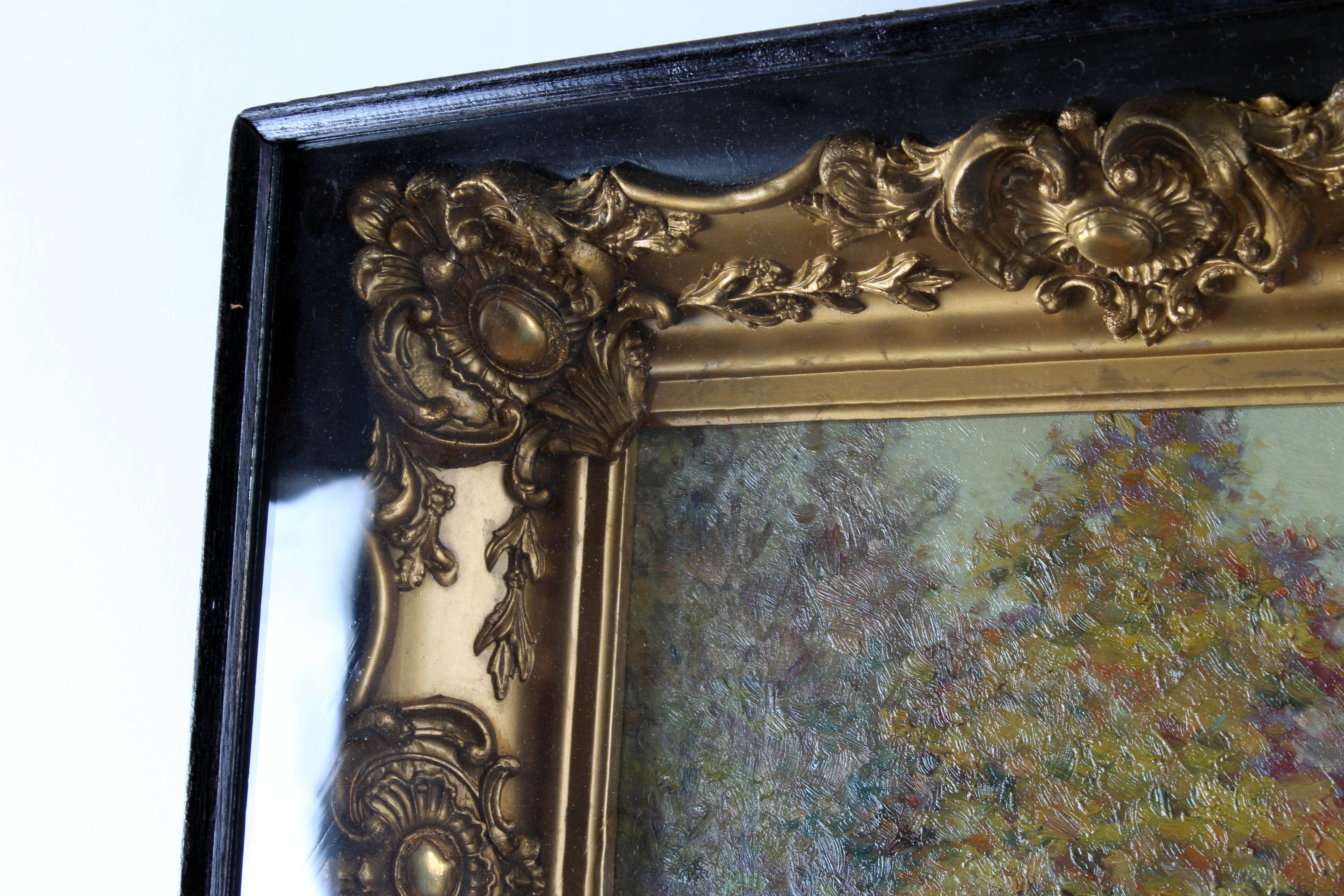 Late 19th Early 20th Century Charles Meurer Oil Painting