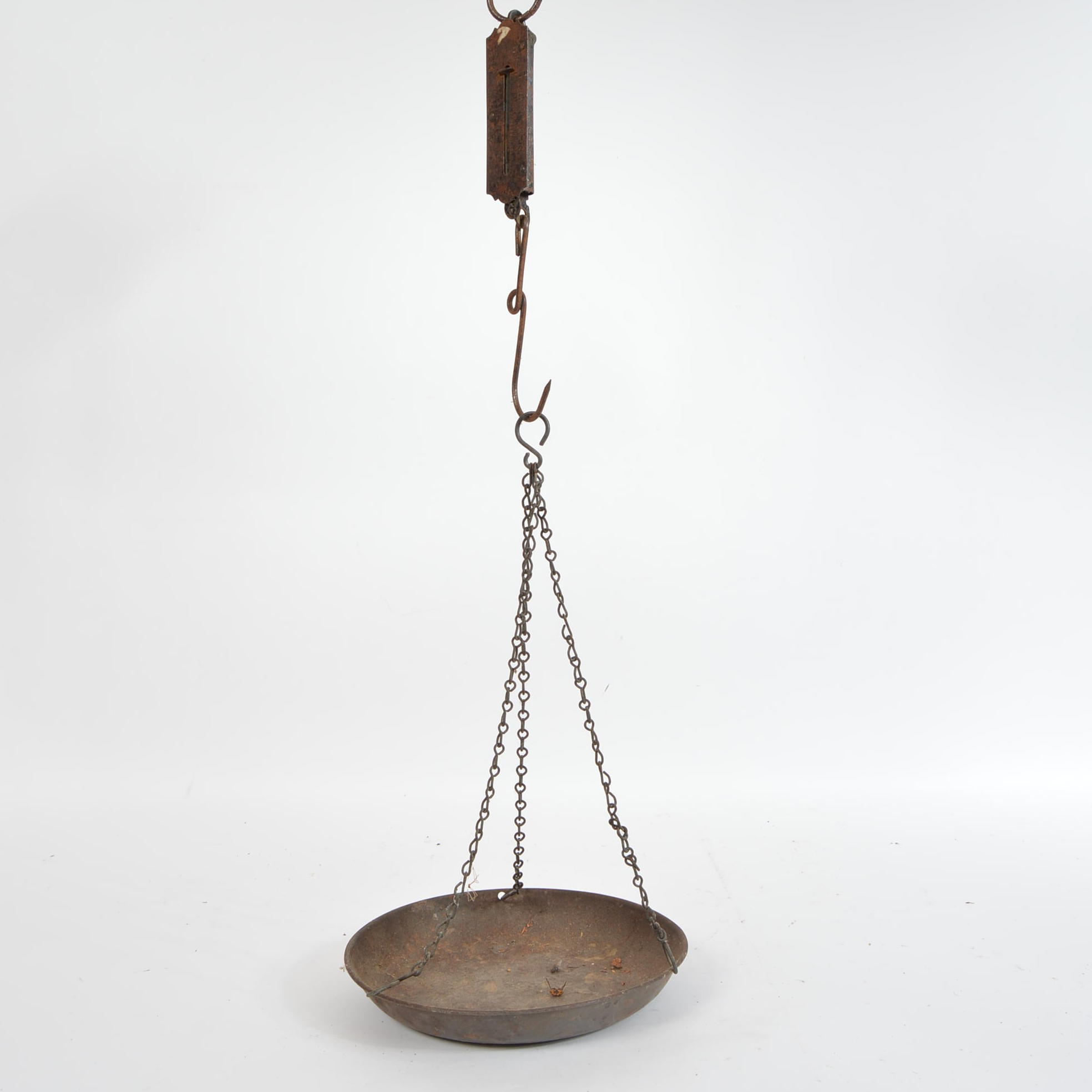 Antique Brass Kitchen Scale