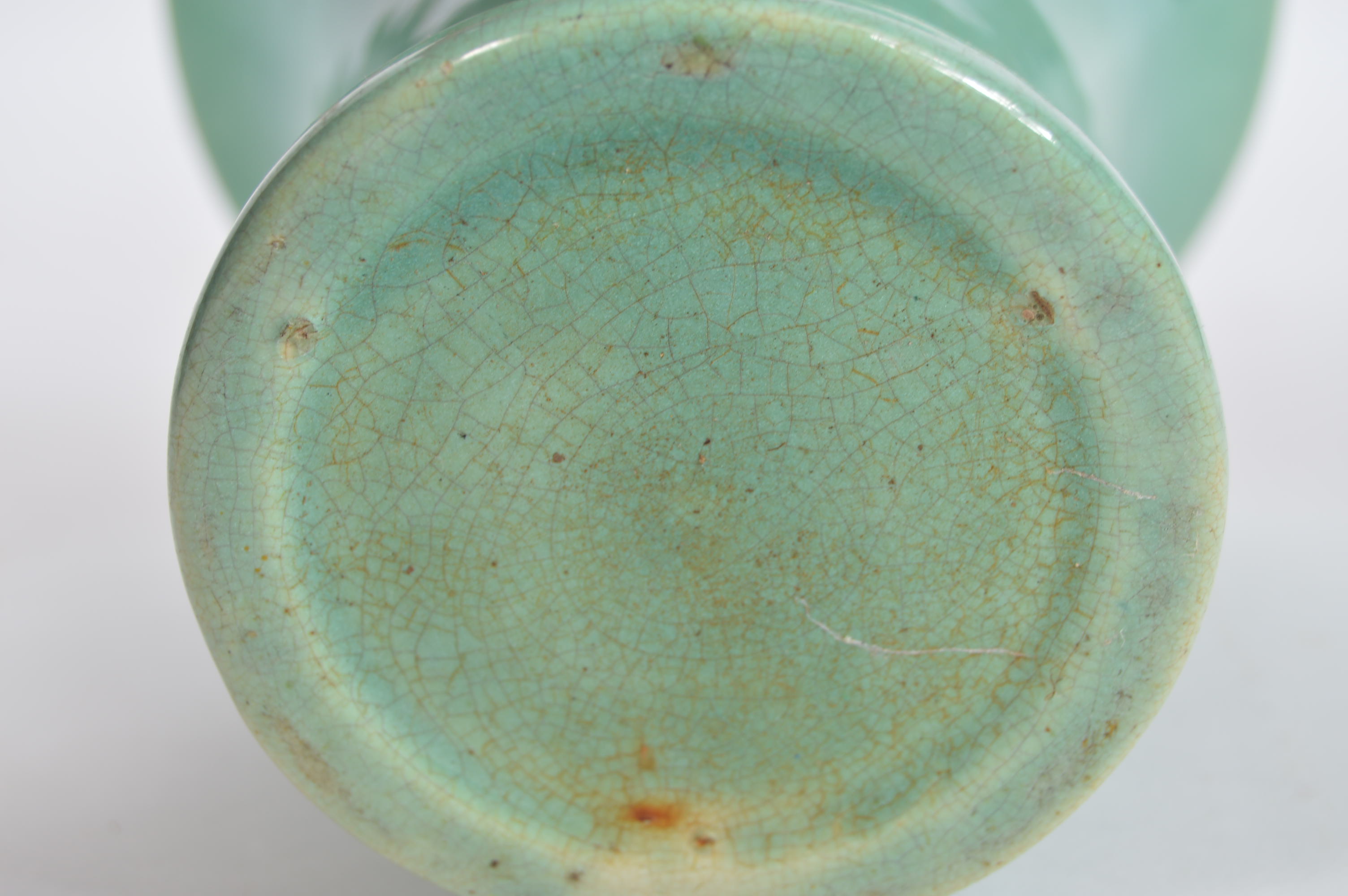 Vintage Watering Can, Green Vase, and Framed Print