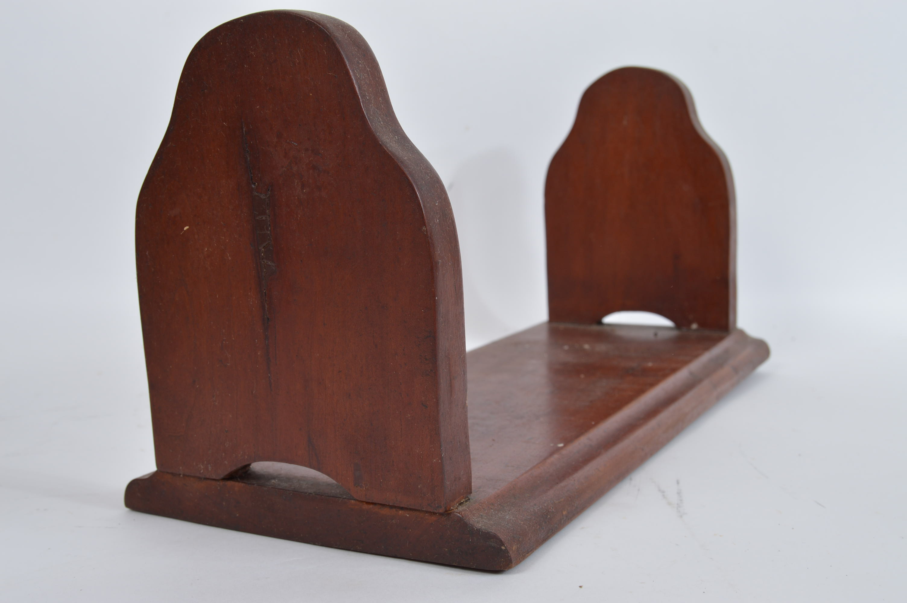 Antique and Vintage Educational Books and Wooden Bookshelf