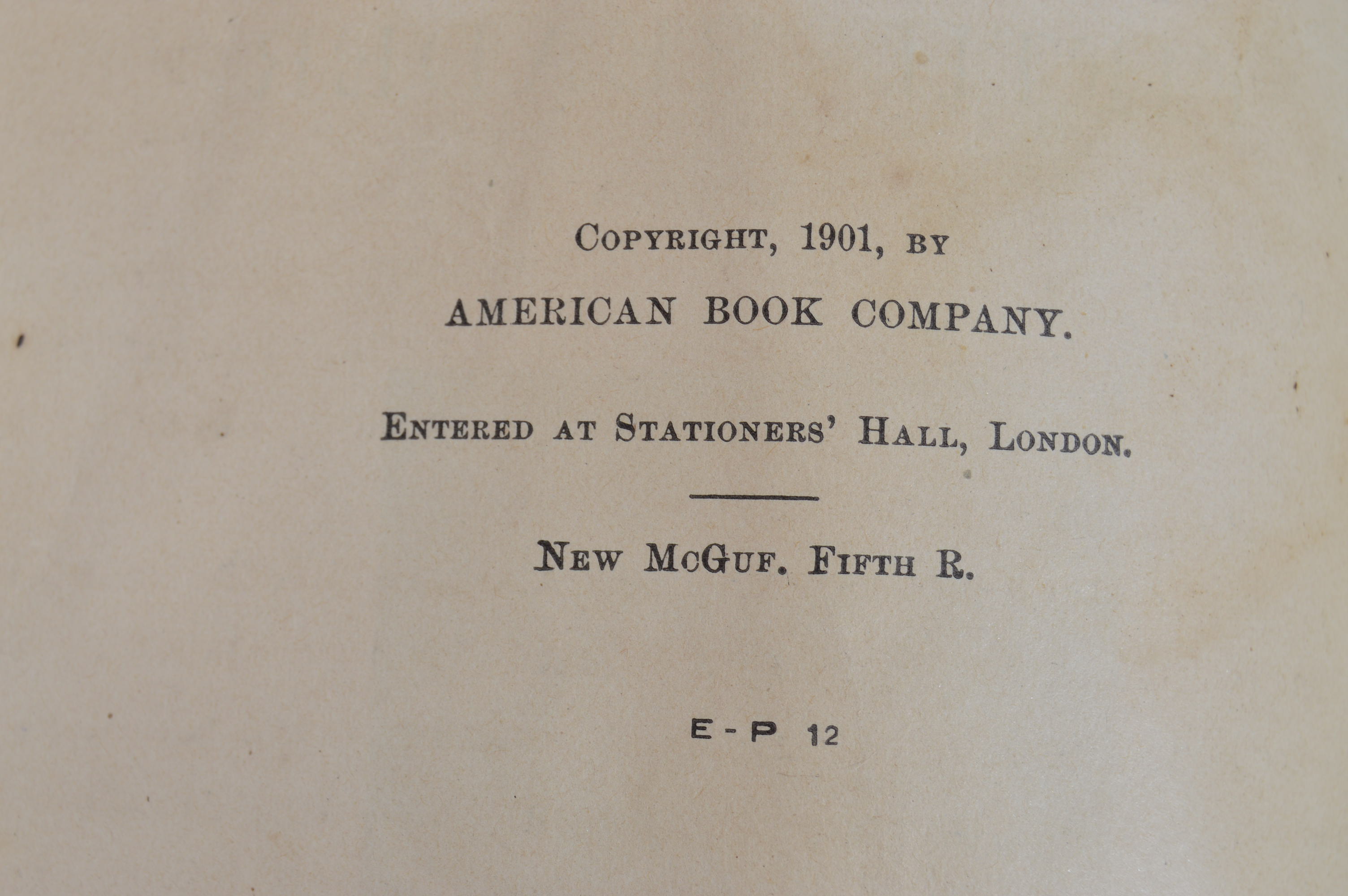 Antique and Vintage Educational Books and Wooden Bookshelf