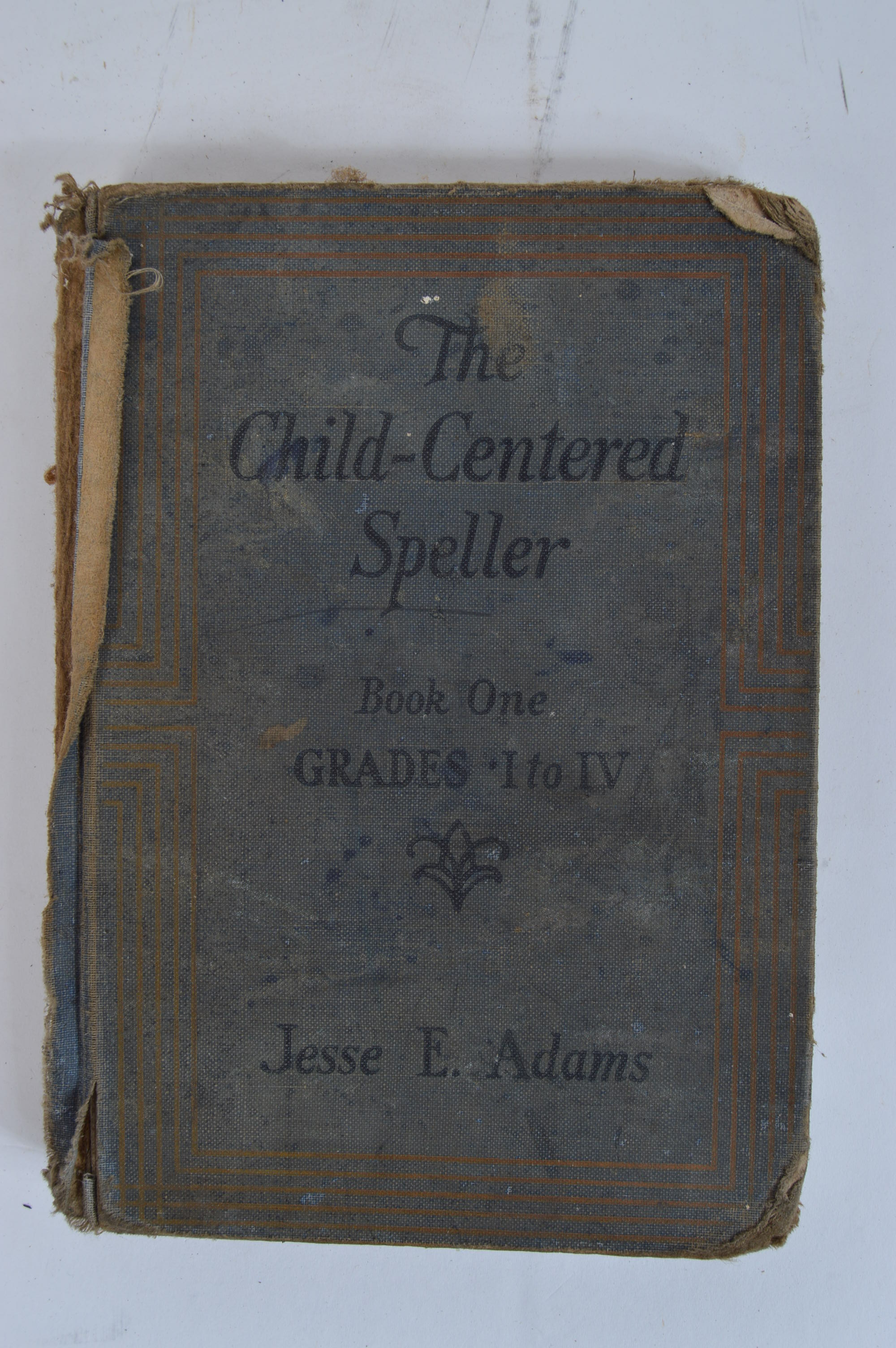 Antique and Vintage Educational Books and Wooden Bookshelf