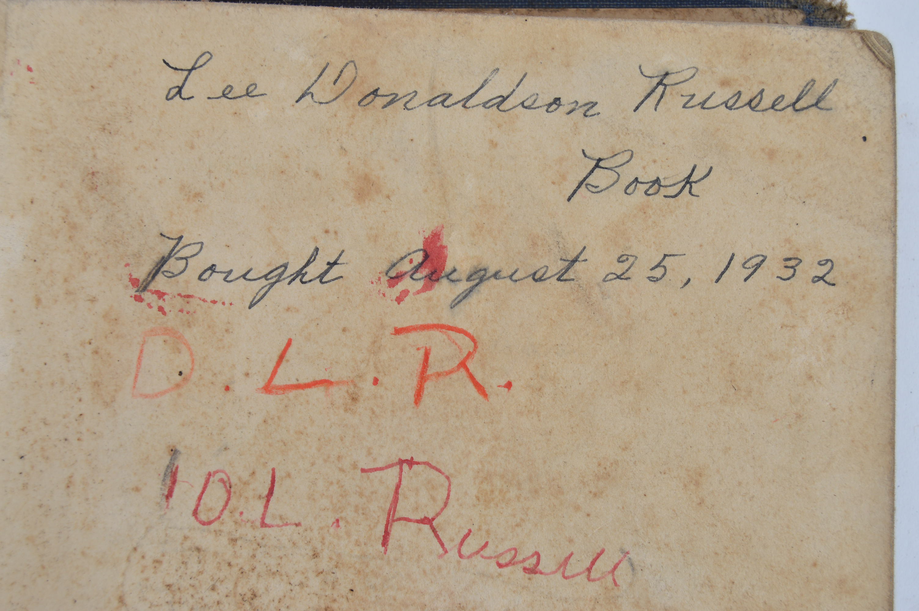 Antique and Vintage Educational Books and Wooden Bookshelf