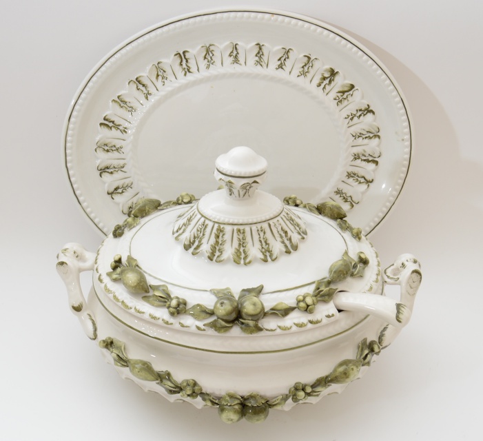 Hand Painted Italian Soup Tureen