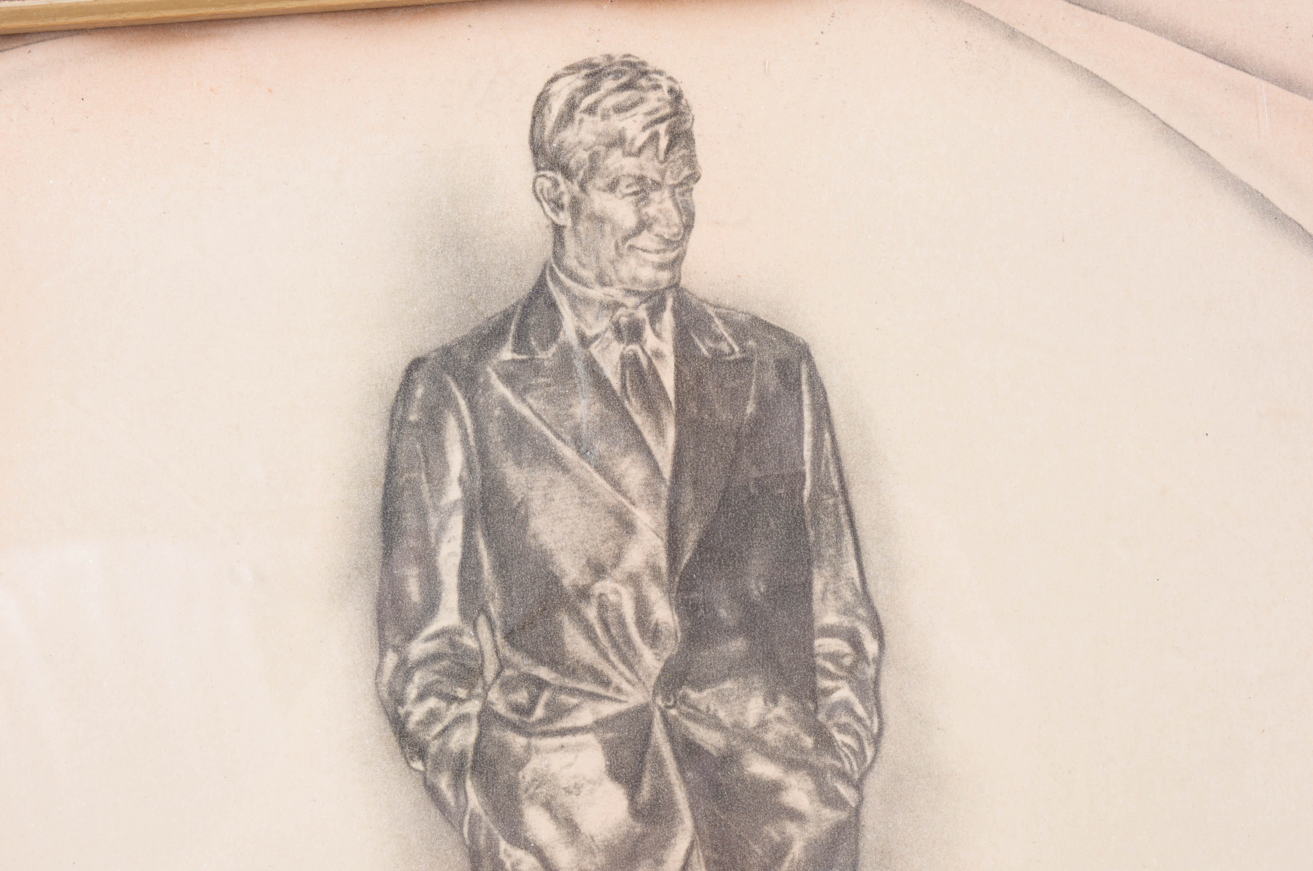 Will Rogers Statue and Print