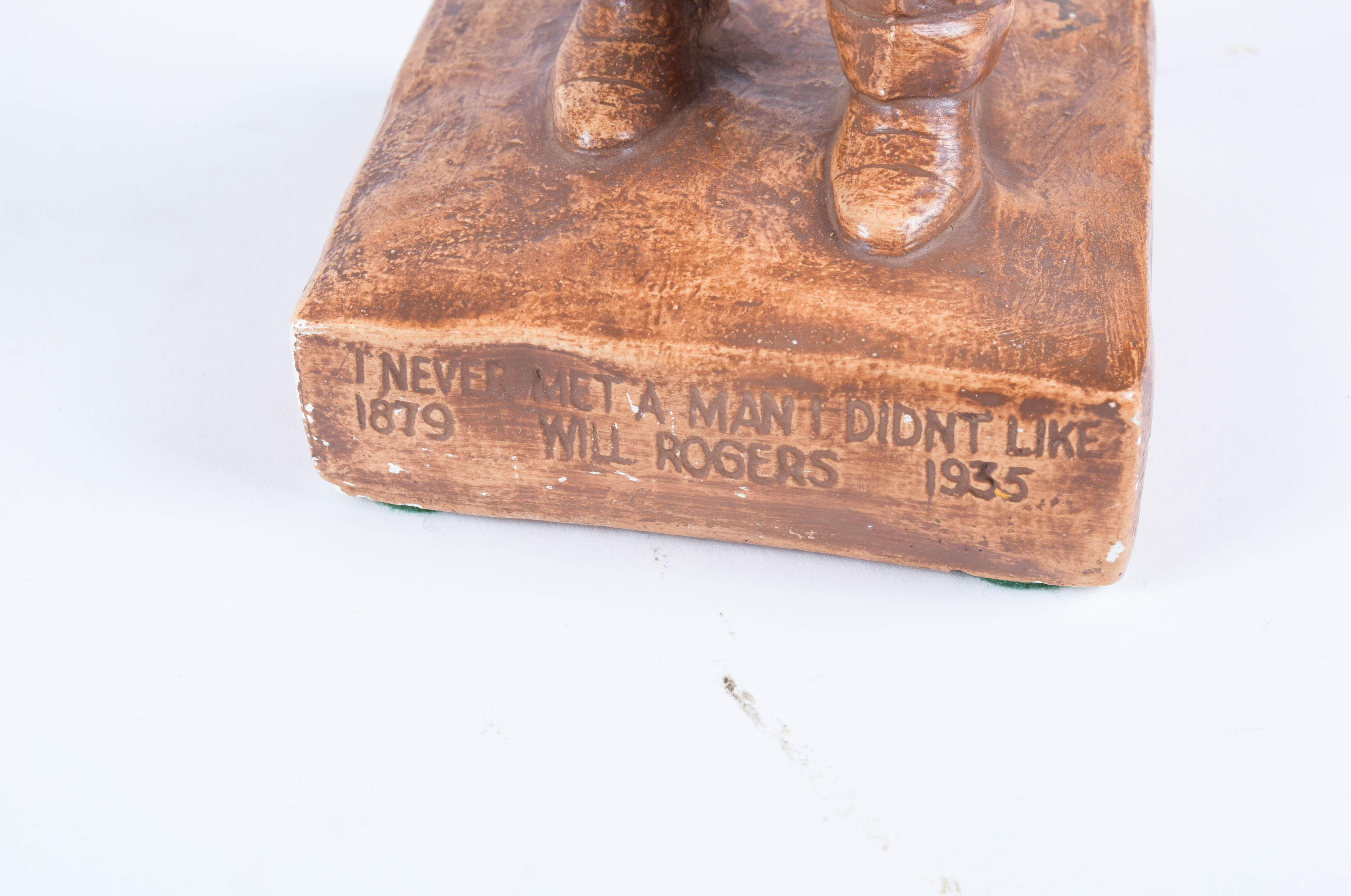 Will Rogers Statue and Print