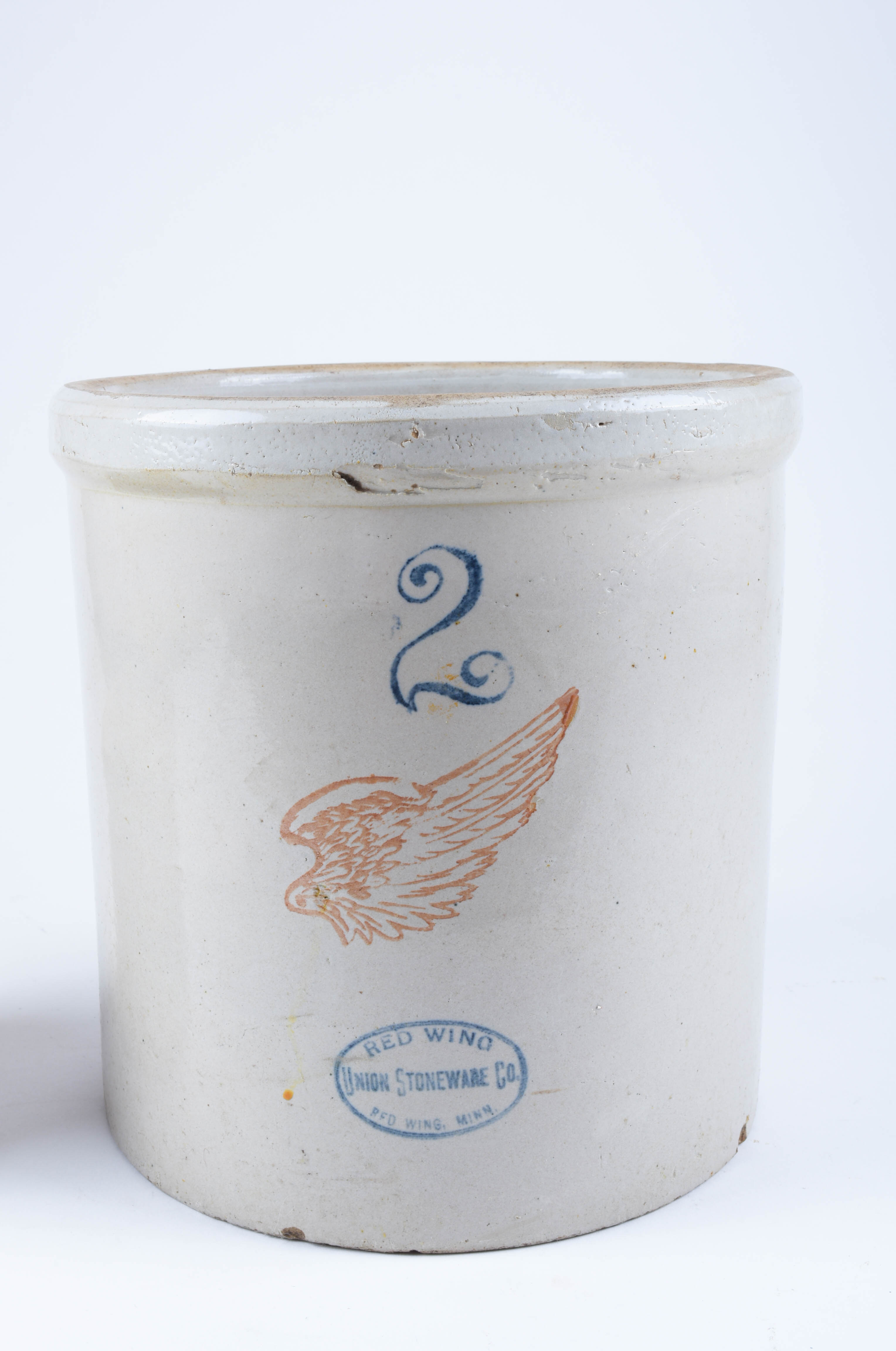 "Red Wing" Stoneware Crock Set