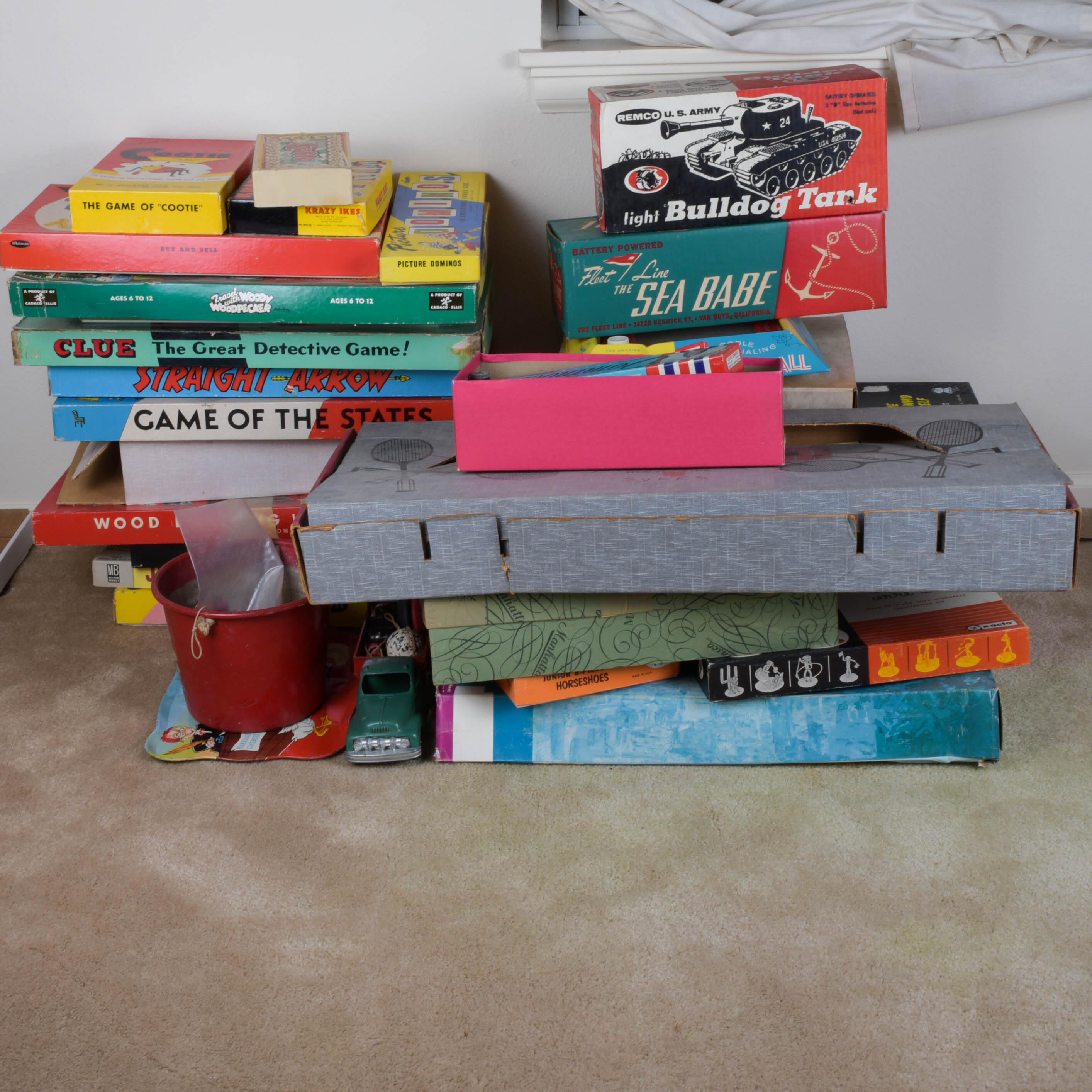 Vintage Games and Toys