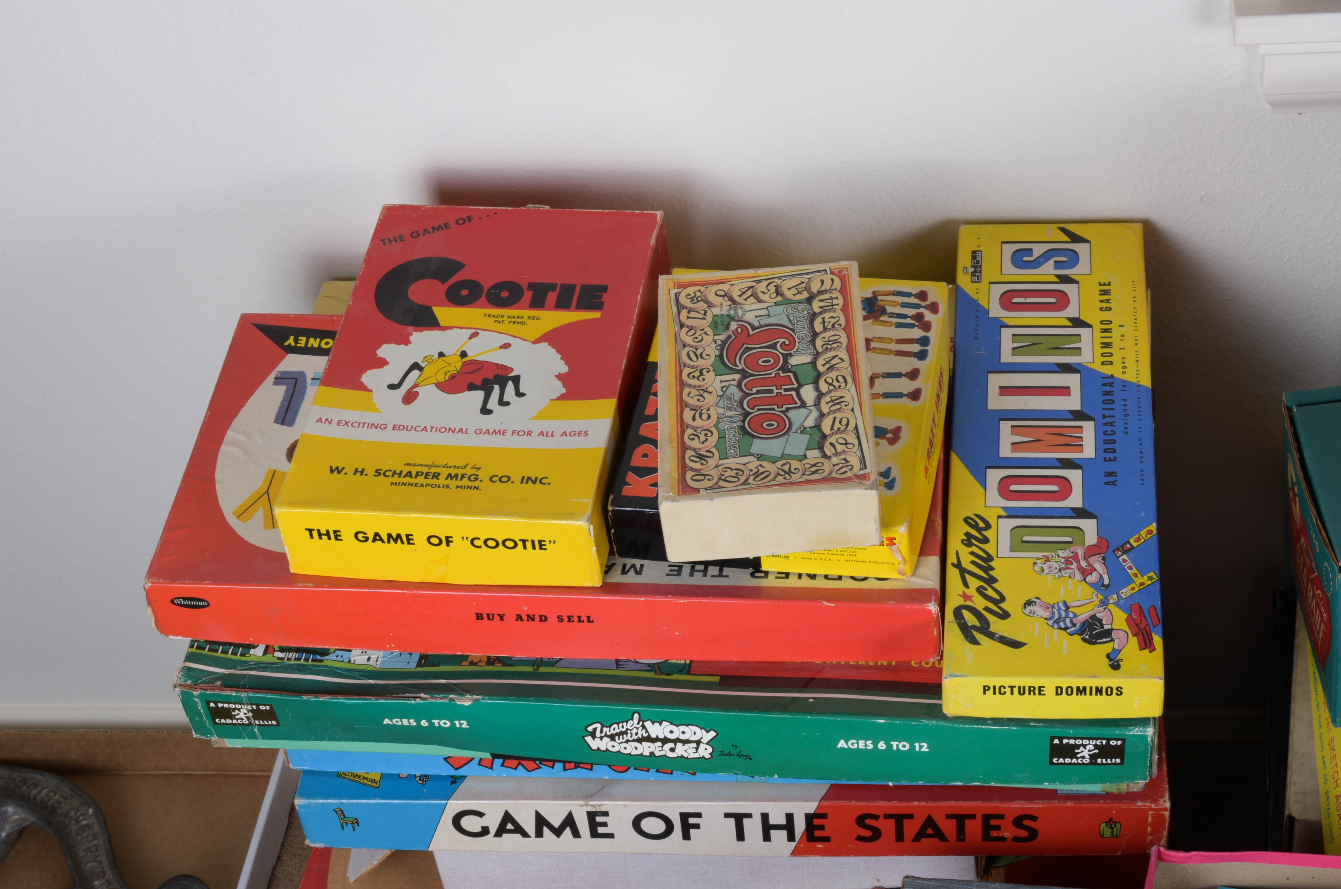 Vintage Games and Toys