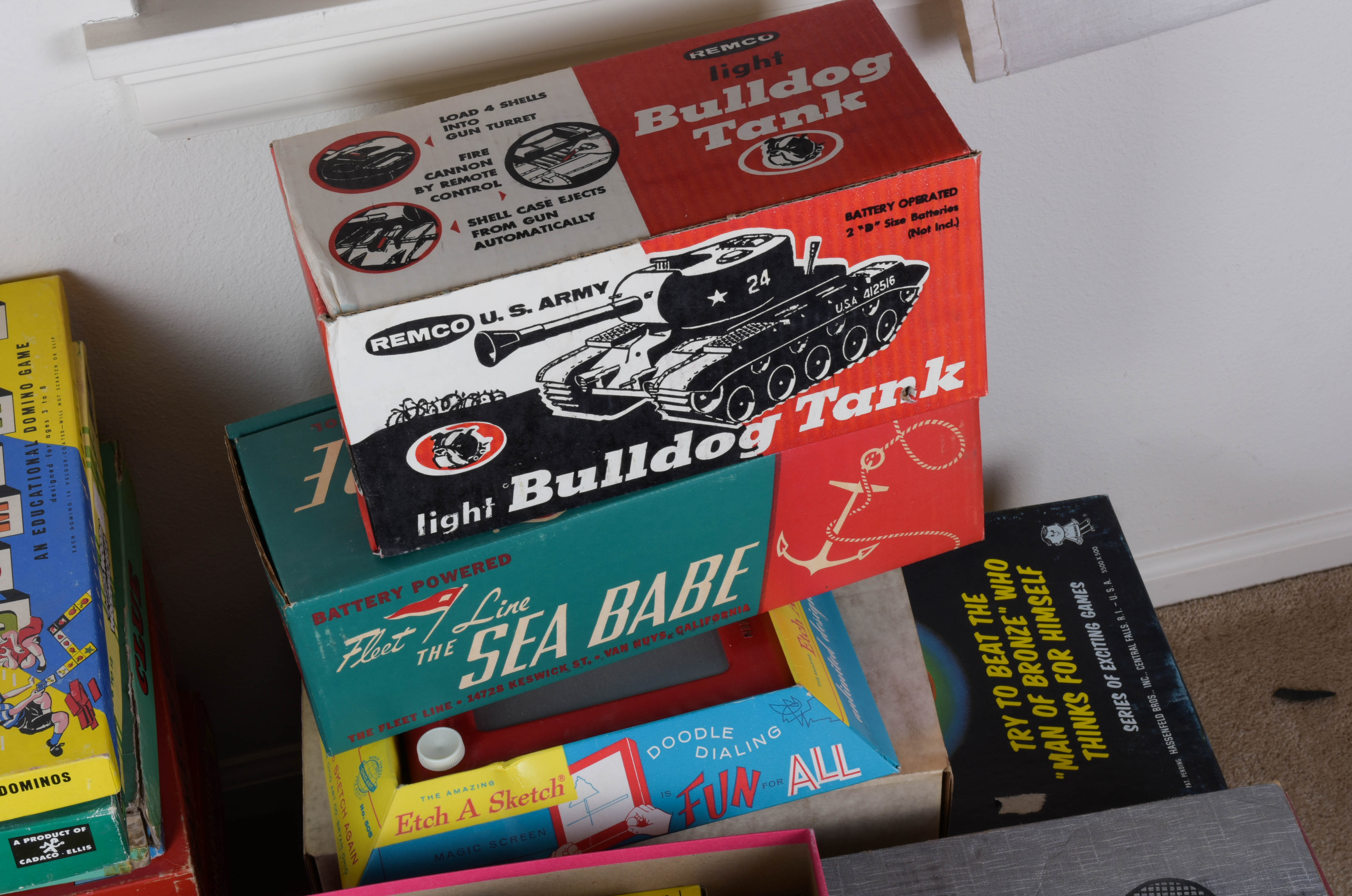 Vintage Games and Toys