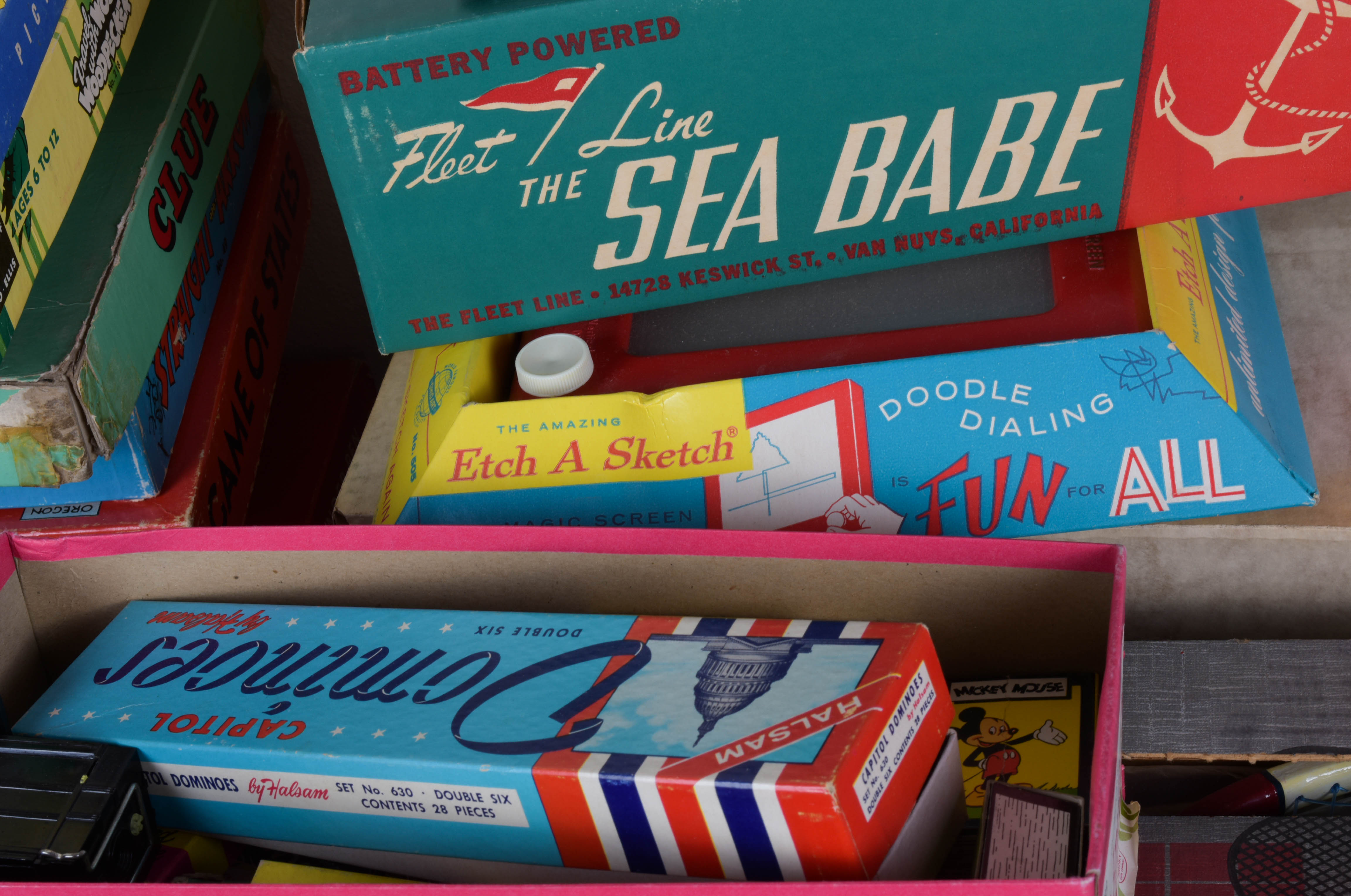 Vintage Games and Toys