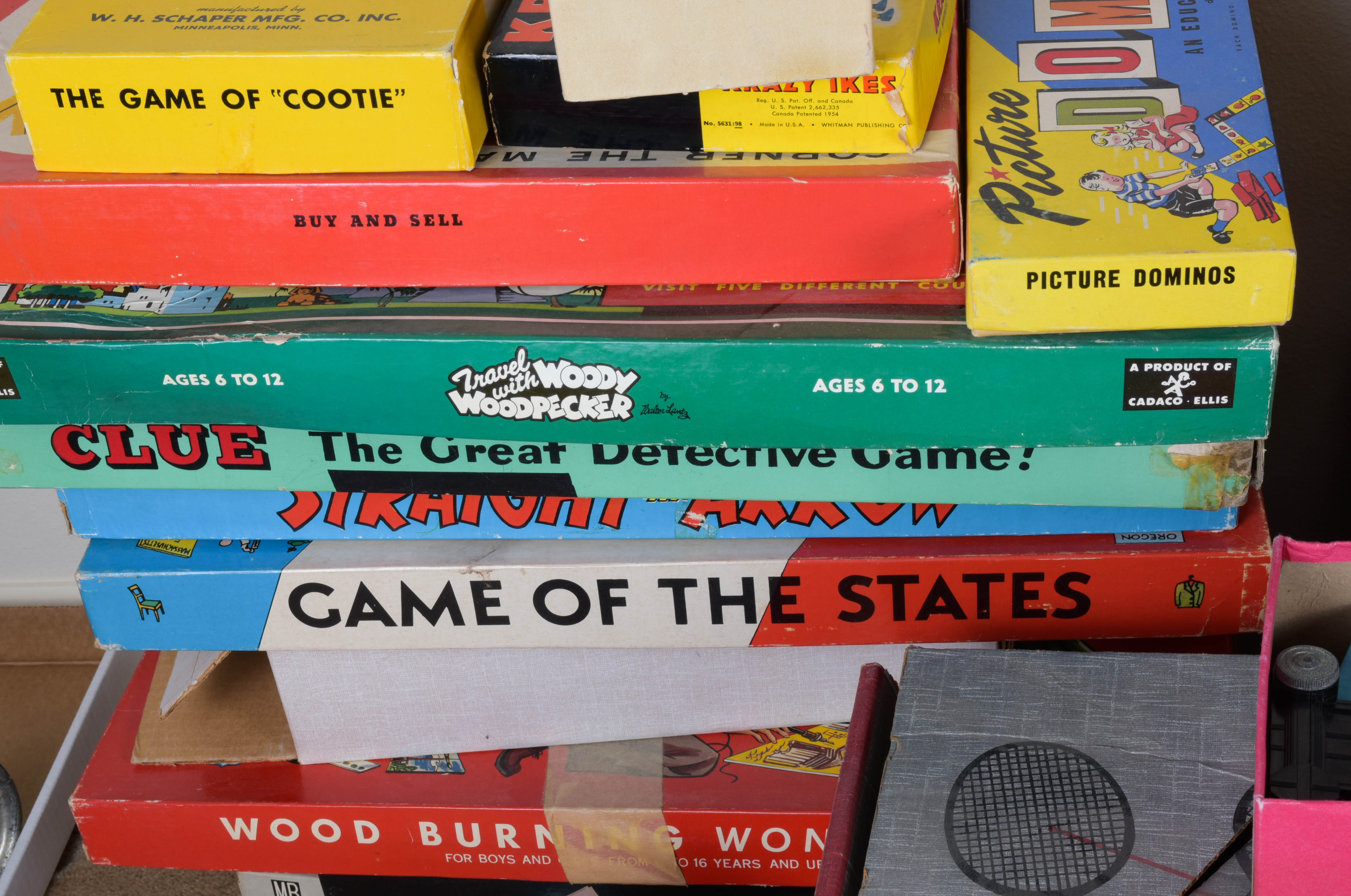 Vintage Games and Toys