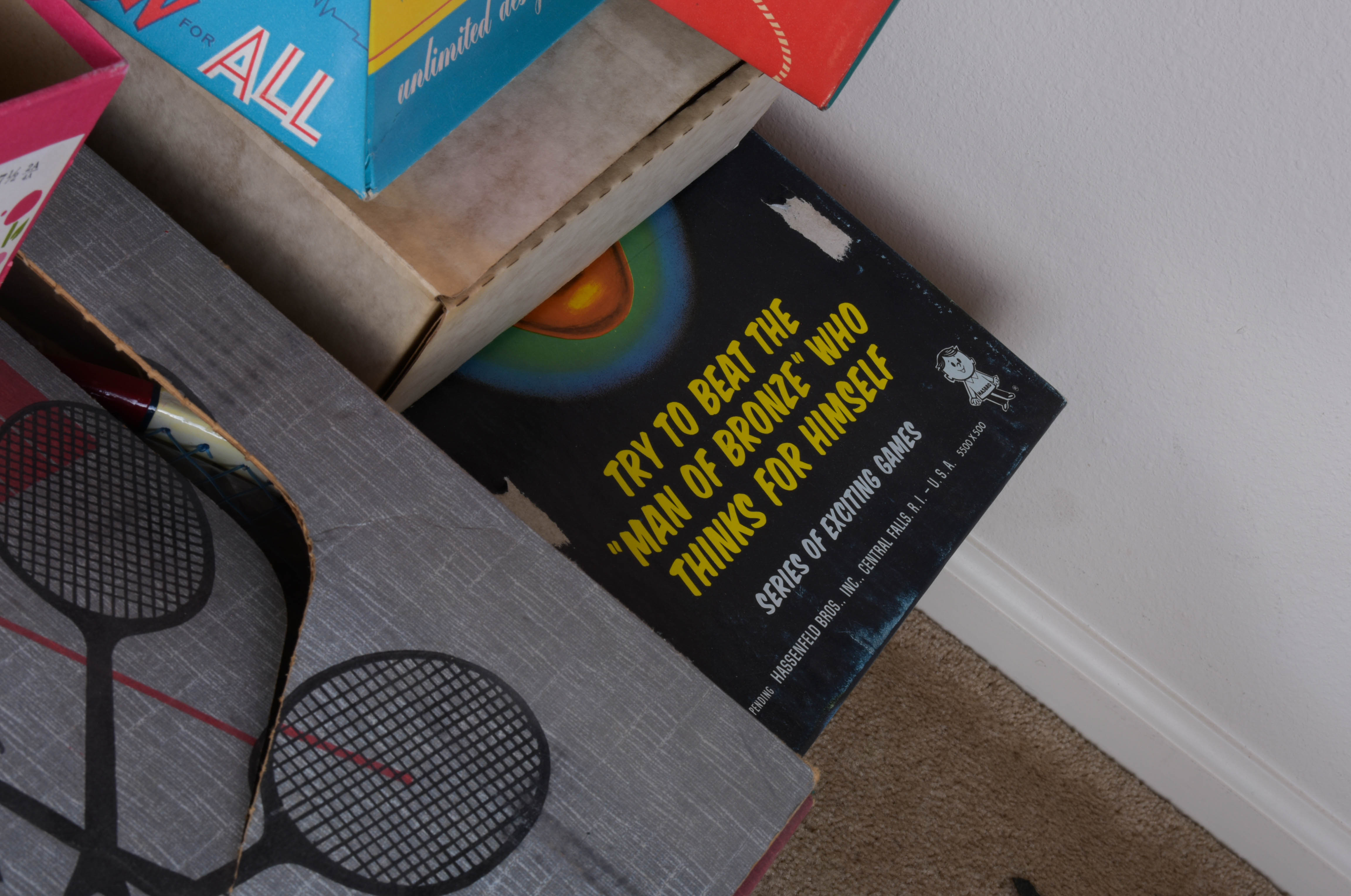 Vintage Games and Toys