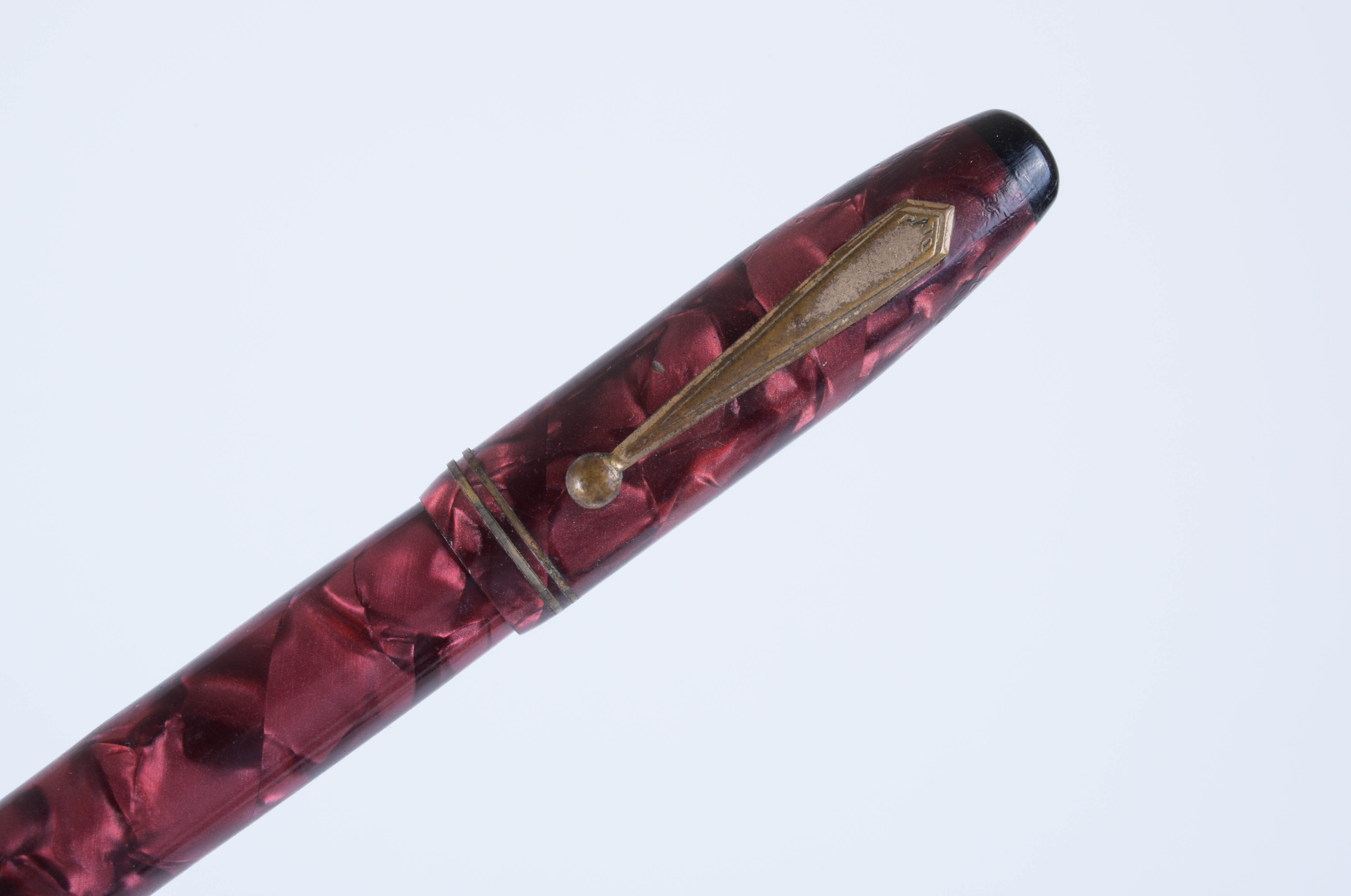 Vintage Desk Accessories with Fountain Pens