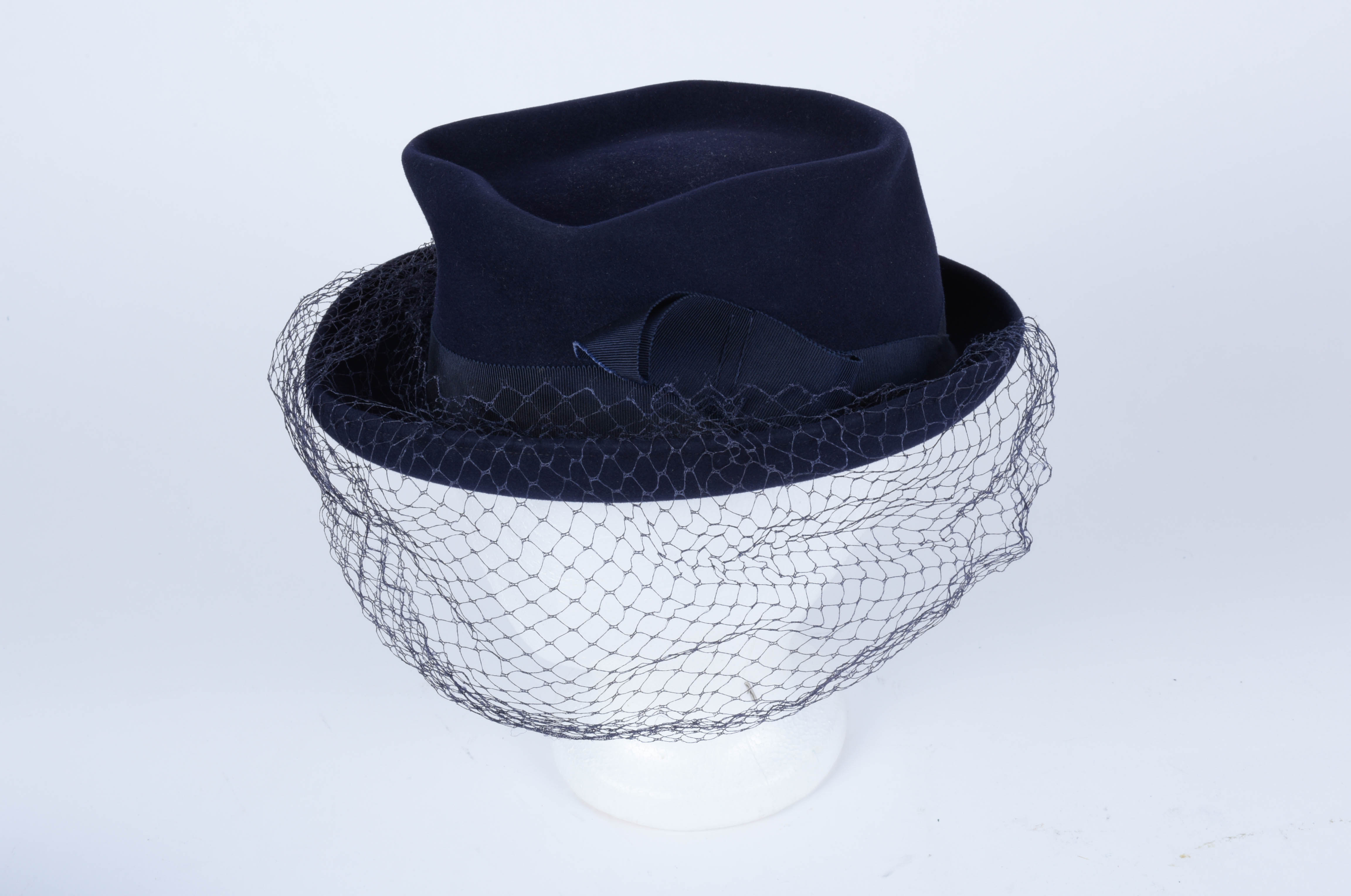 Collection of Vintage Women's Hats and Hat Boxes