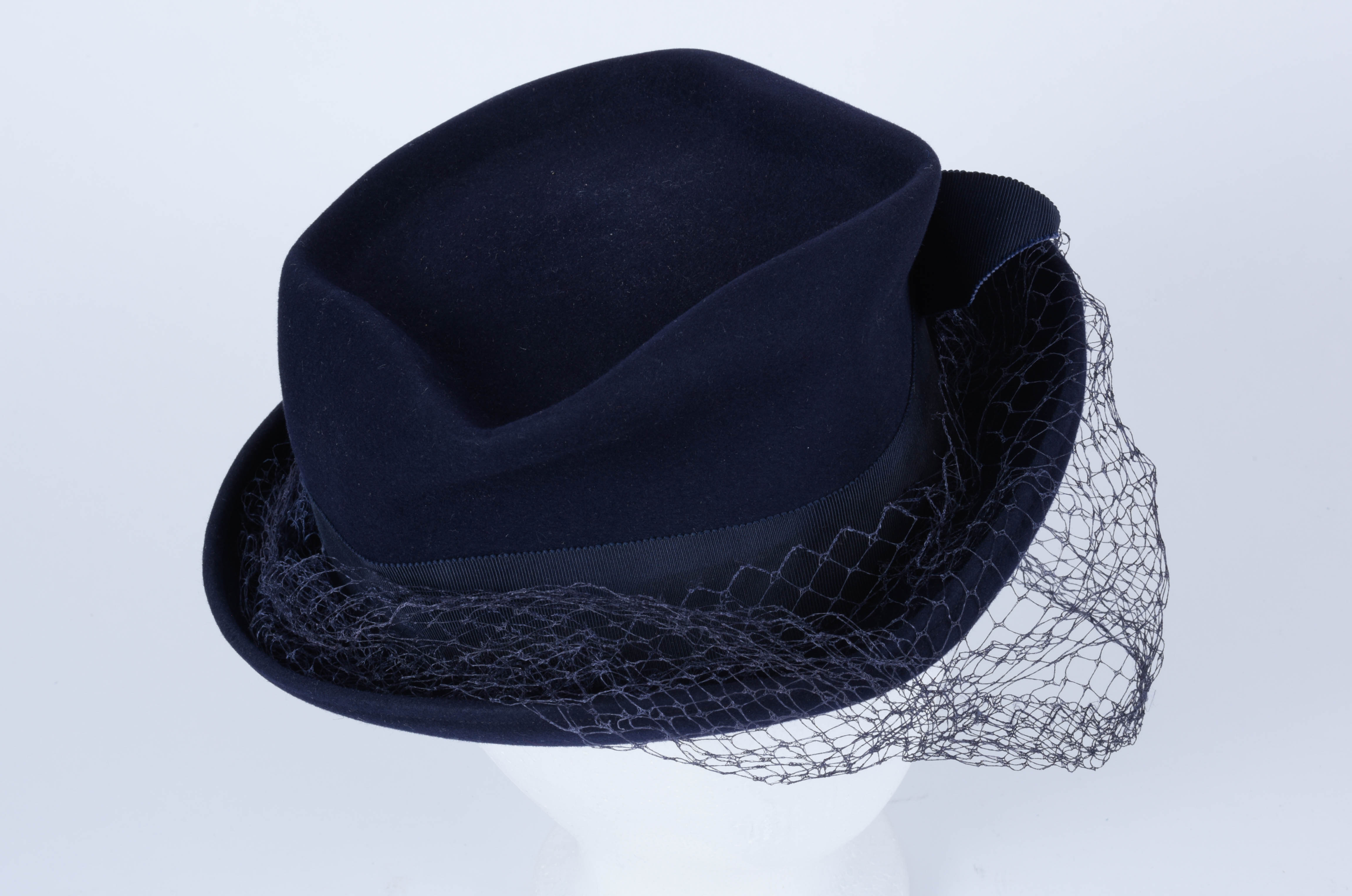 Collection of Vintage Women's Hats and Hat Boxes