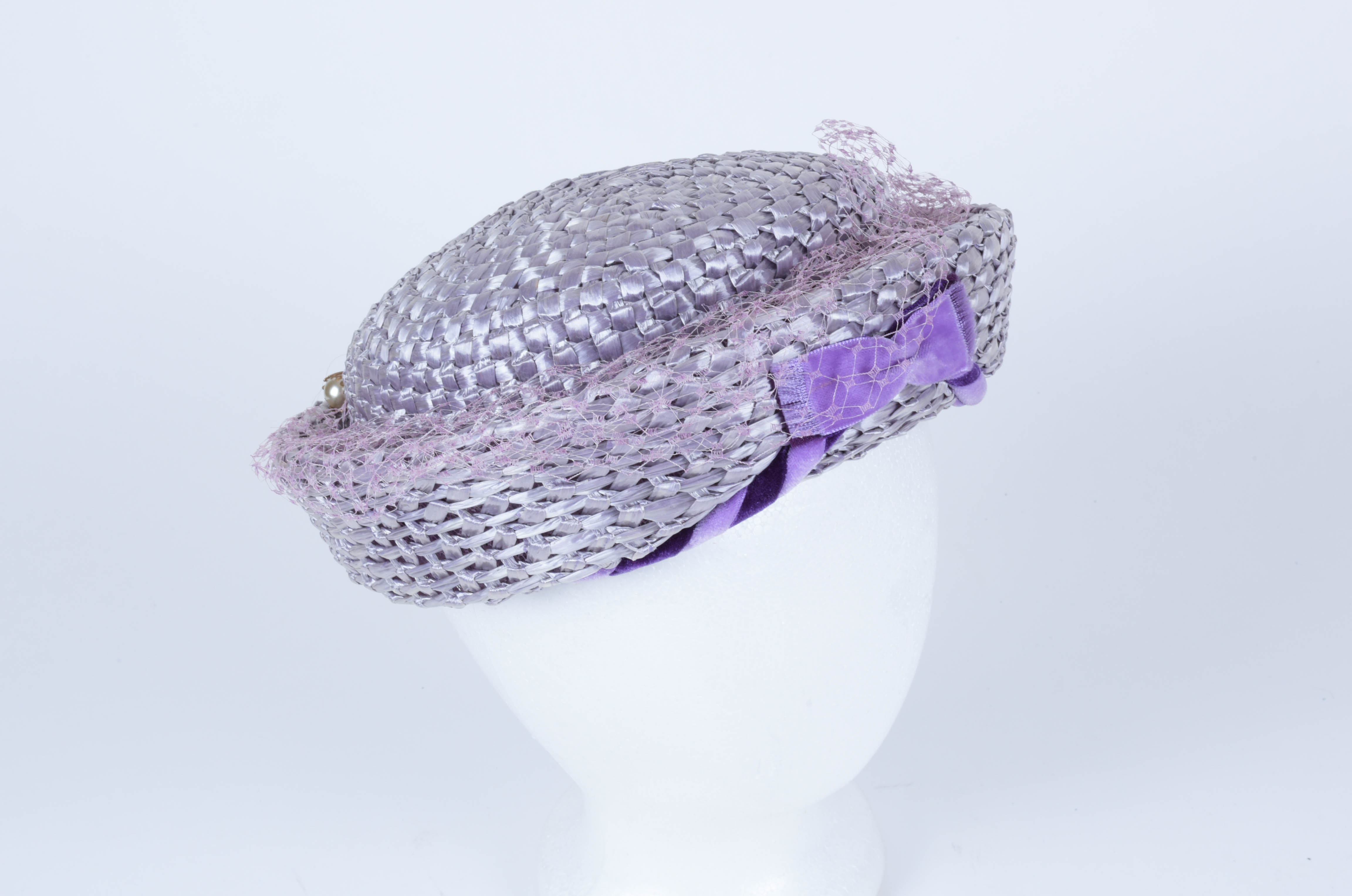 Collection of Vintage Women's Hats and Hat Boxes