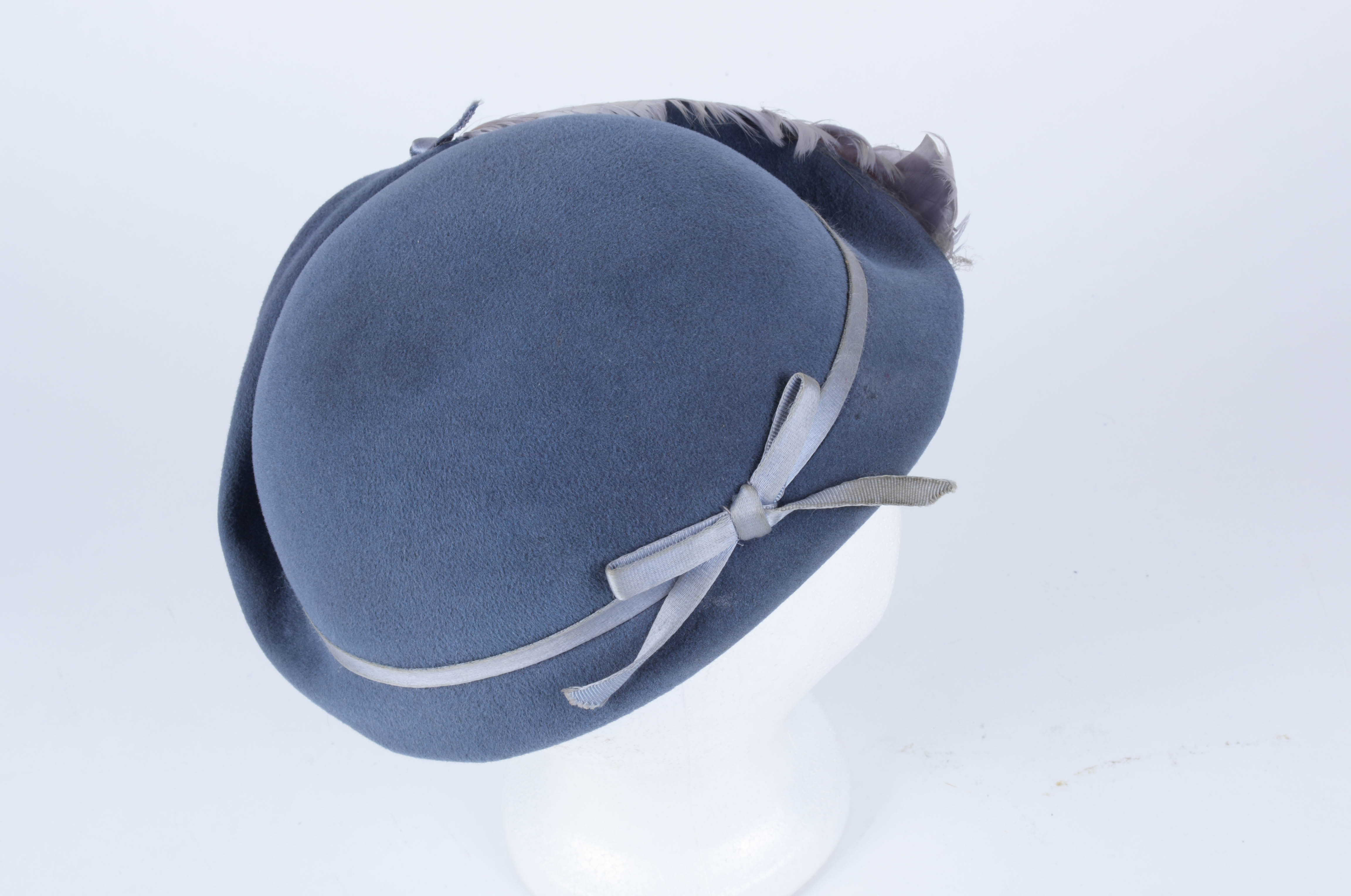 Collection of Vintage Women's Hats and Hat Boxes