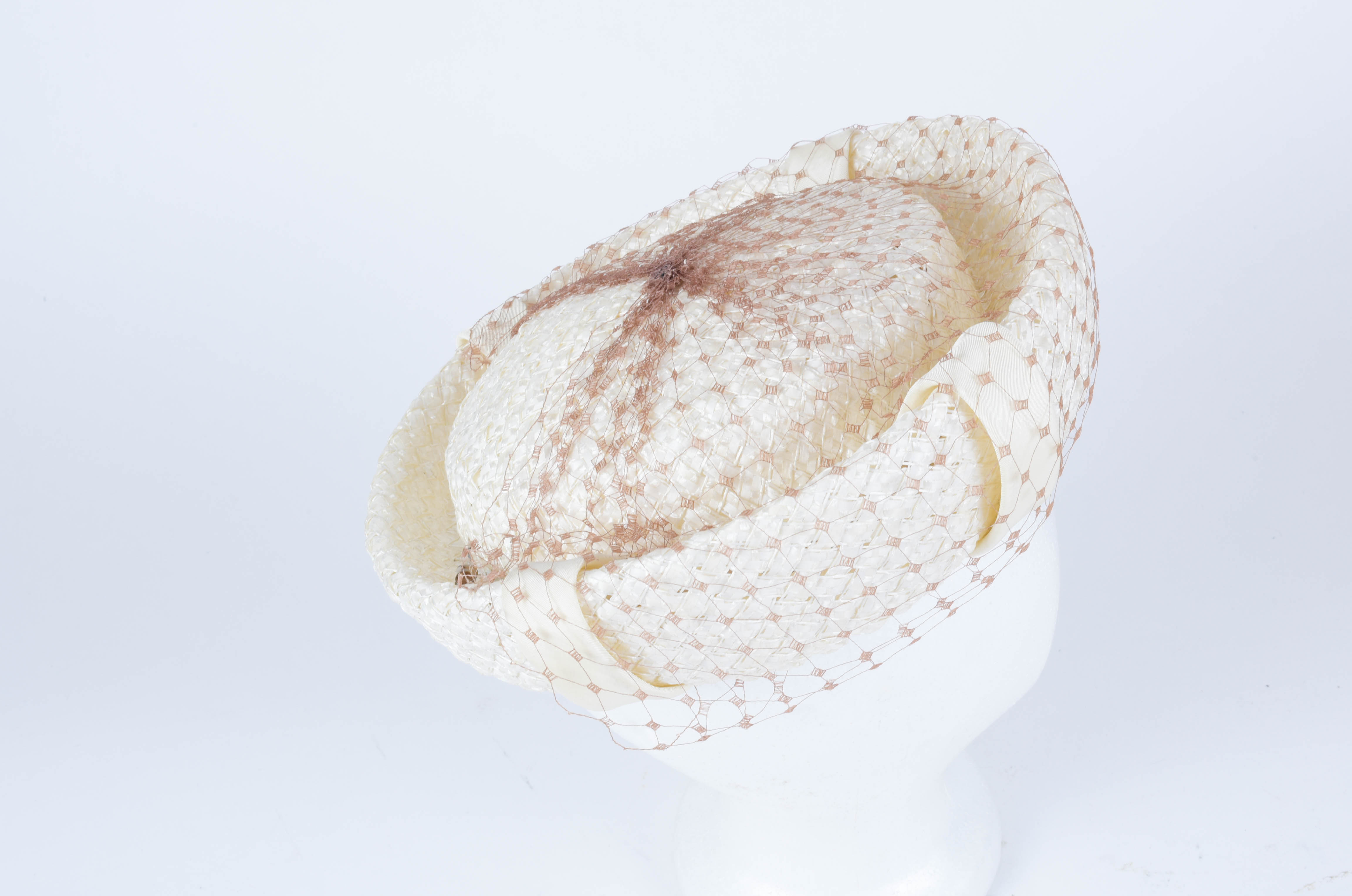 Collection of Vintage Women's Hats and Hat Boxes