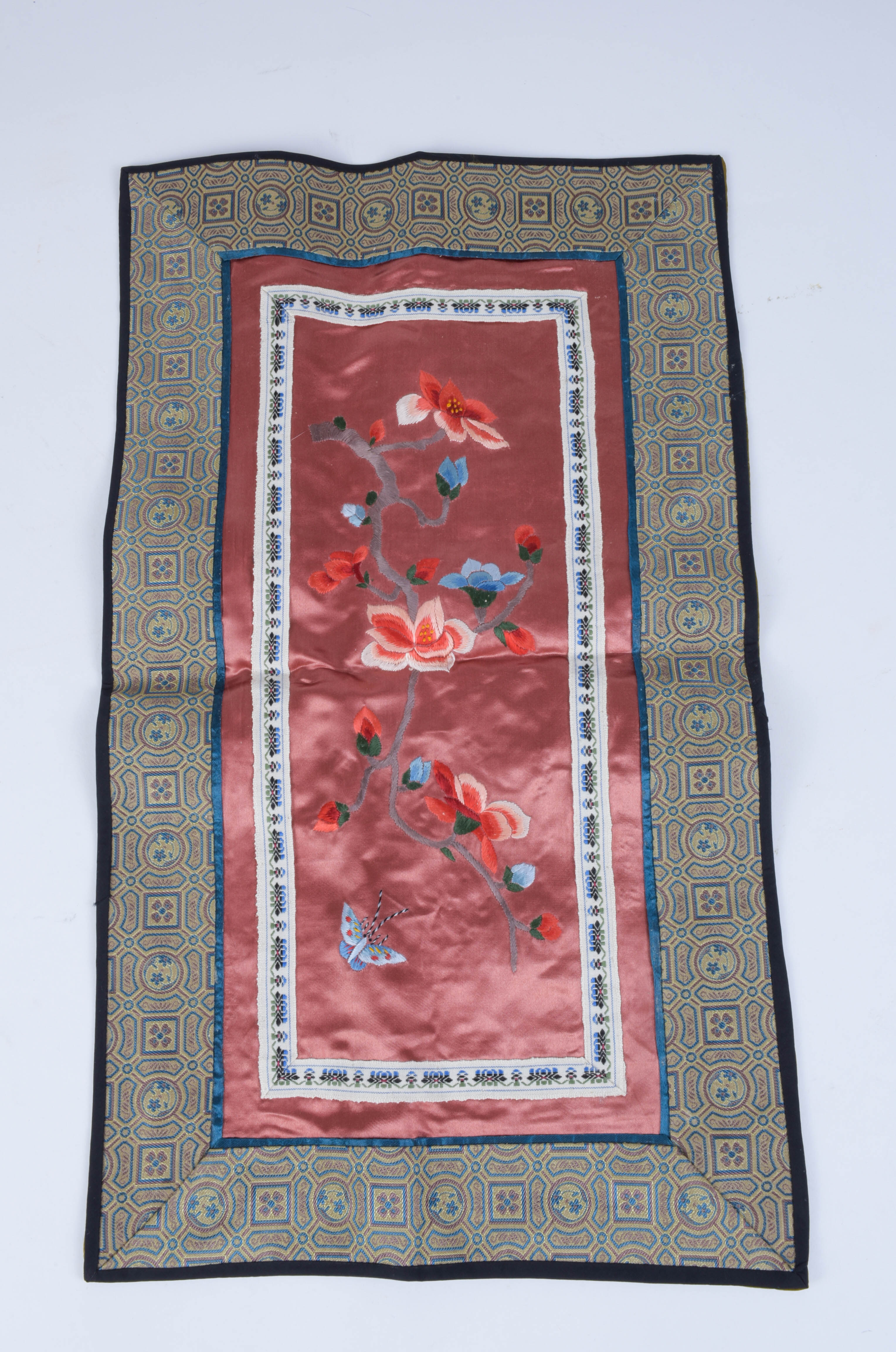 Embroidered Chinese Silk Panels
