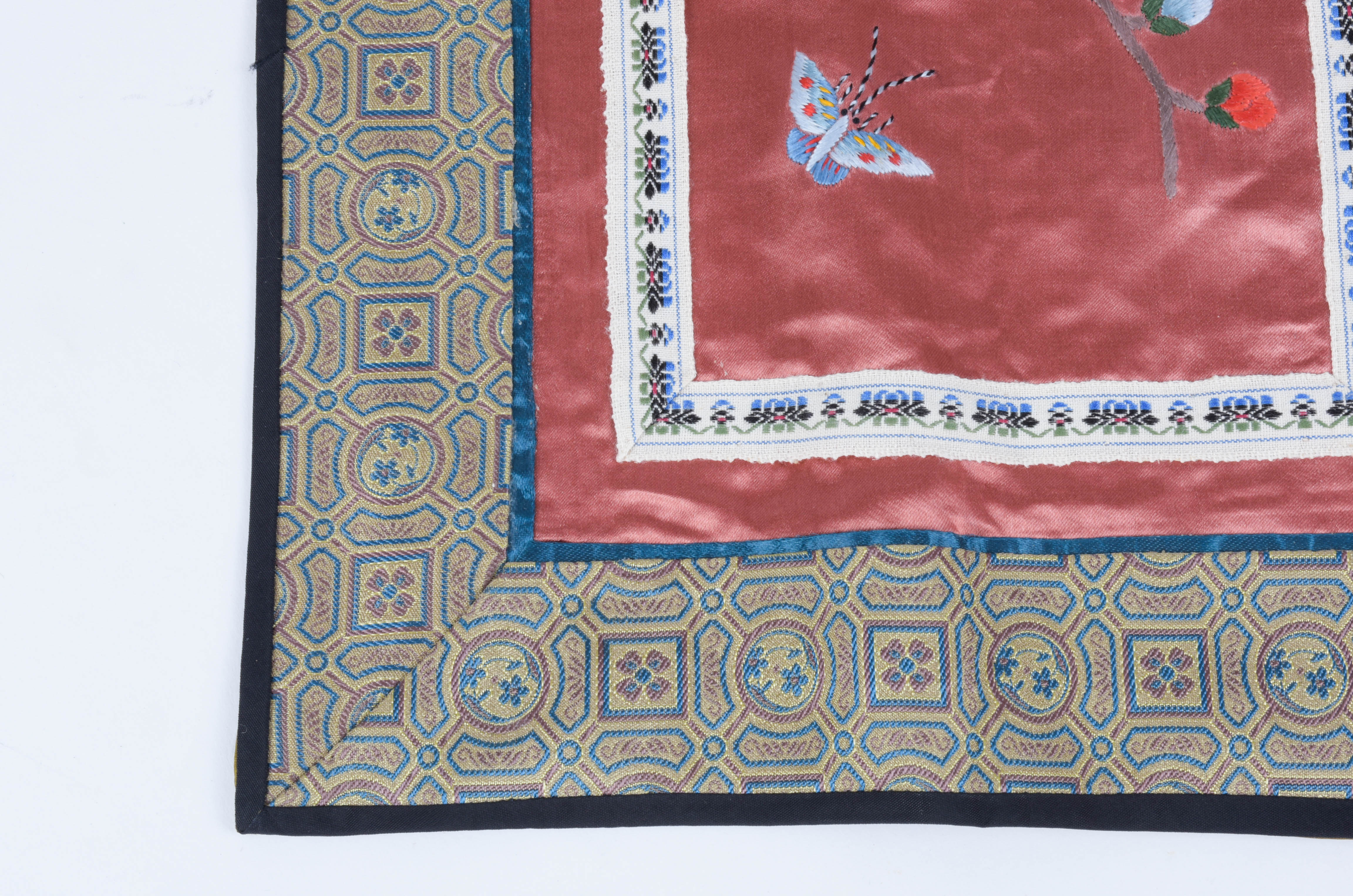 Embroidered Chinese Silk Panels