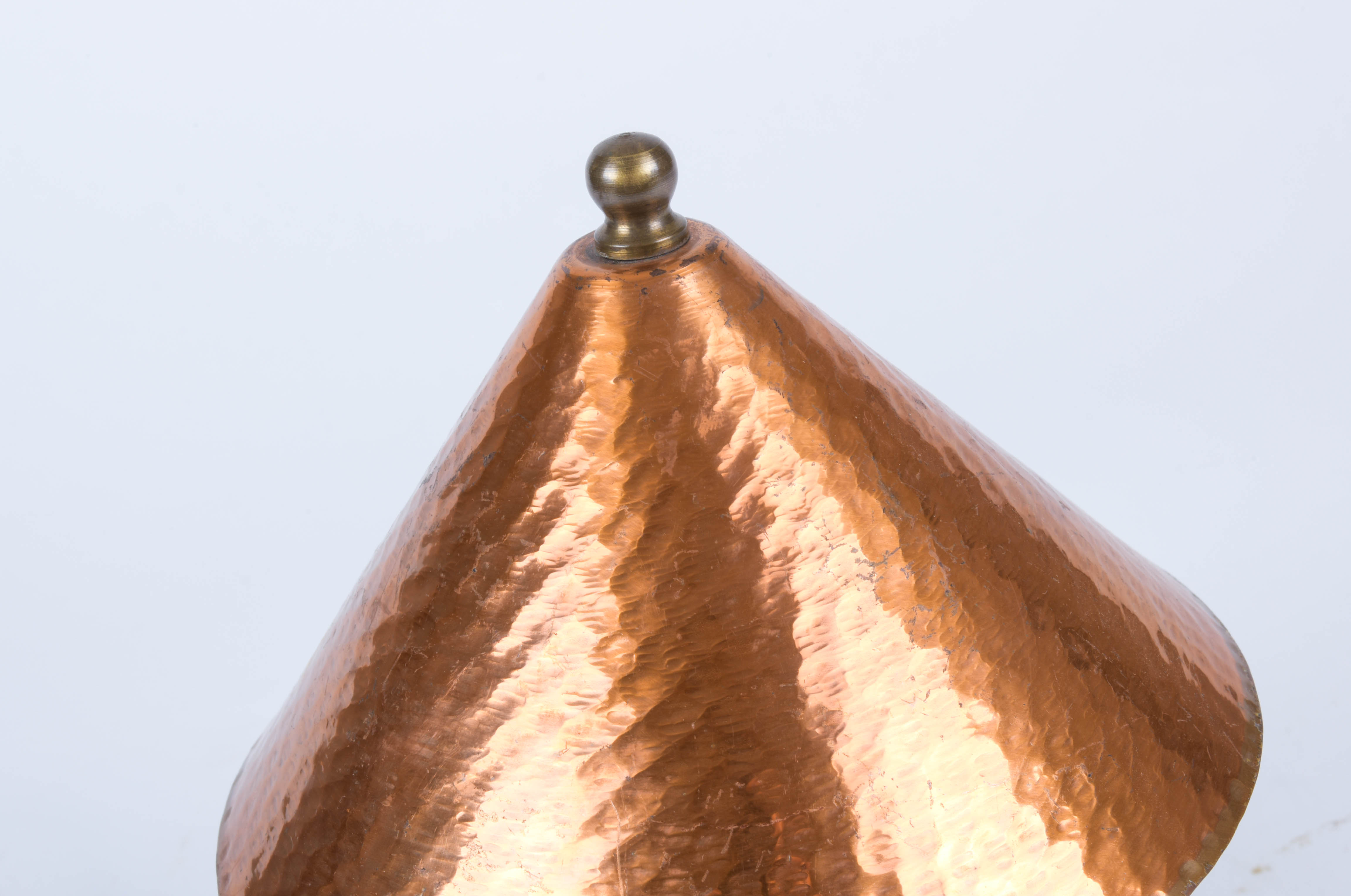Hammered Copper Lamp