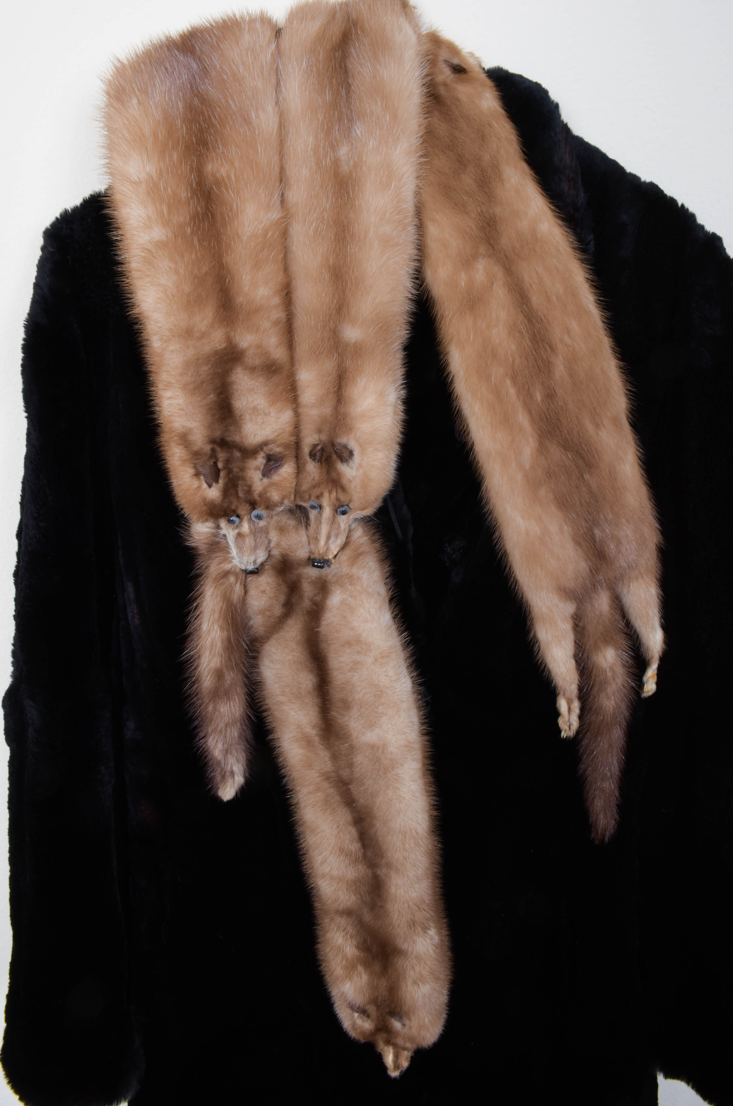 Vintage Fur Coat and Mink Stole