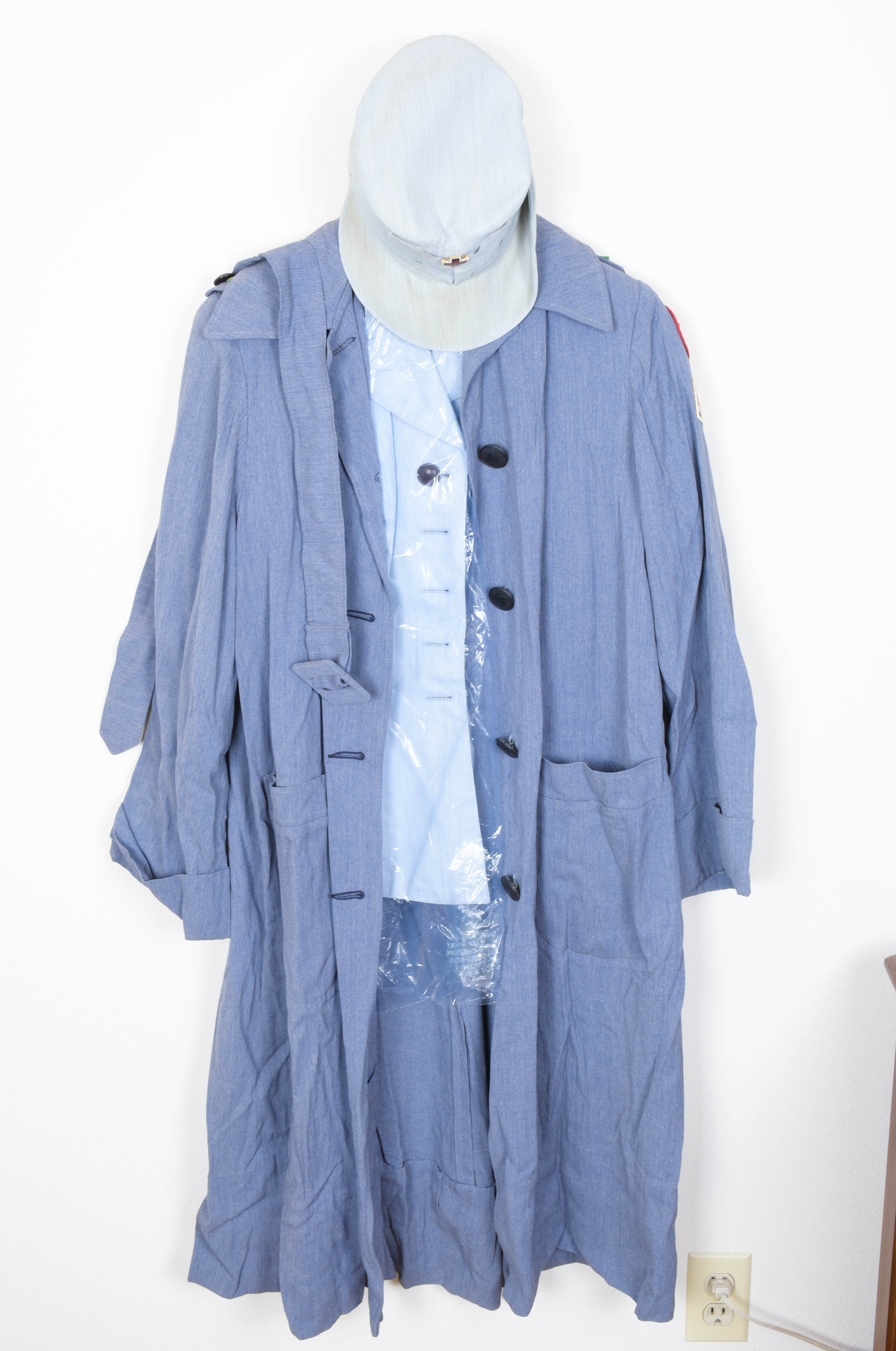 Vintage Red Cross Volunteer Uniform