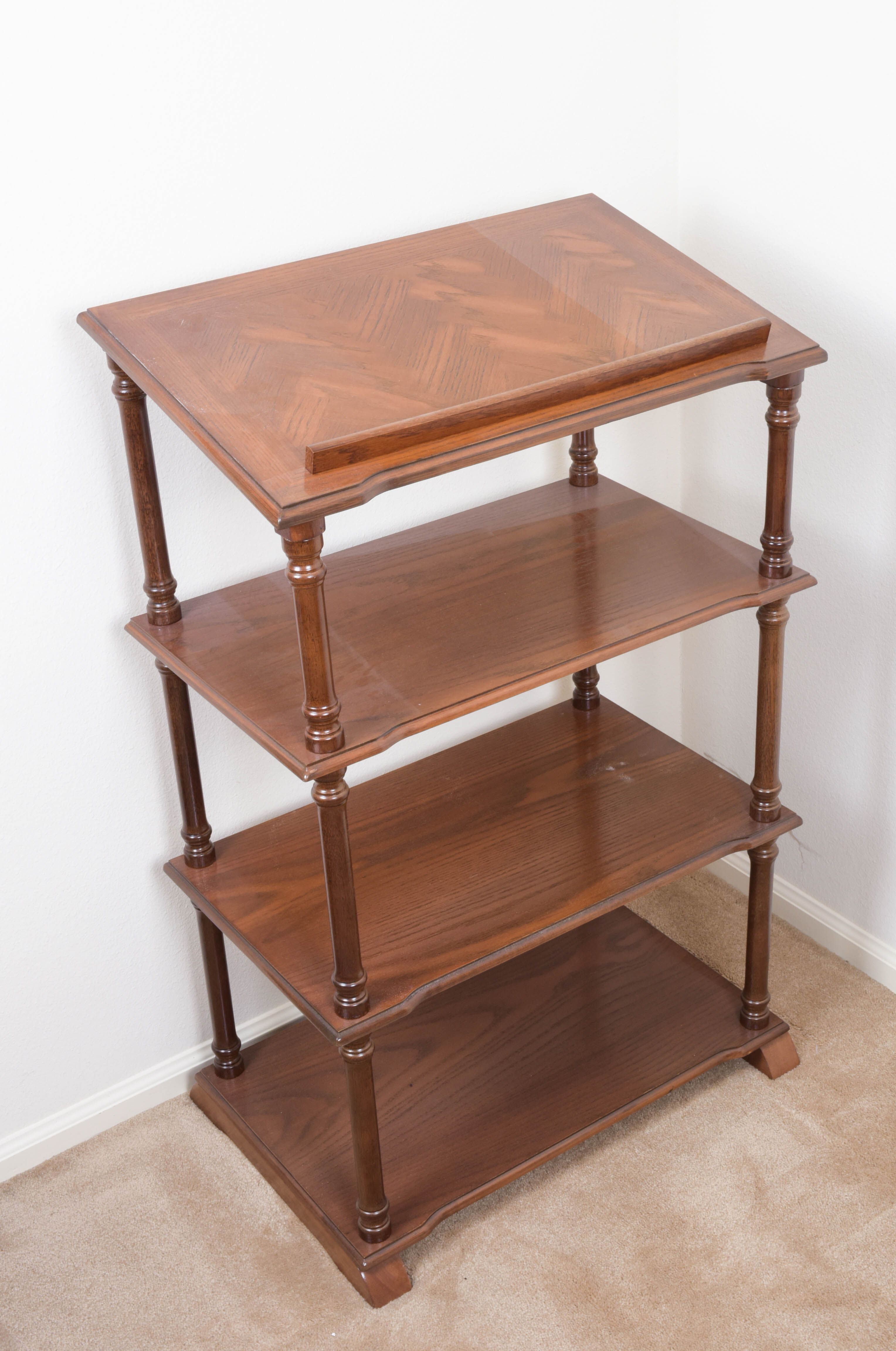 Vintage Wood Lecturn