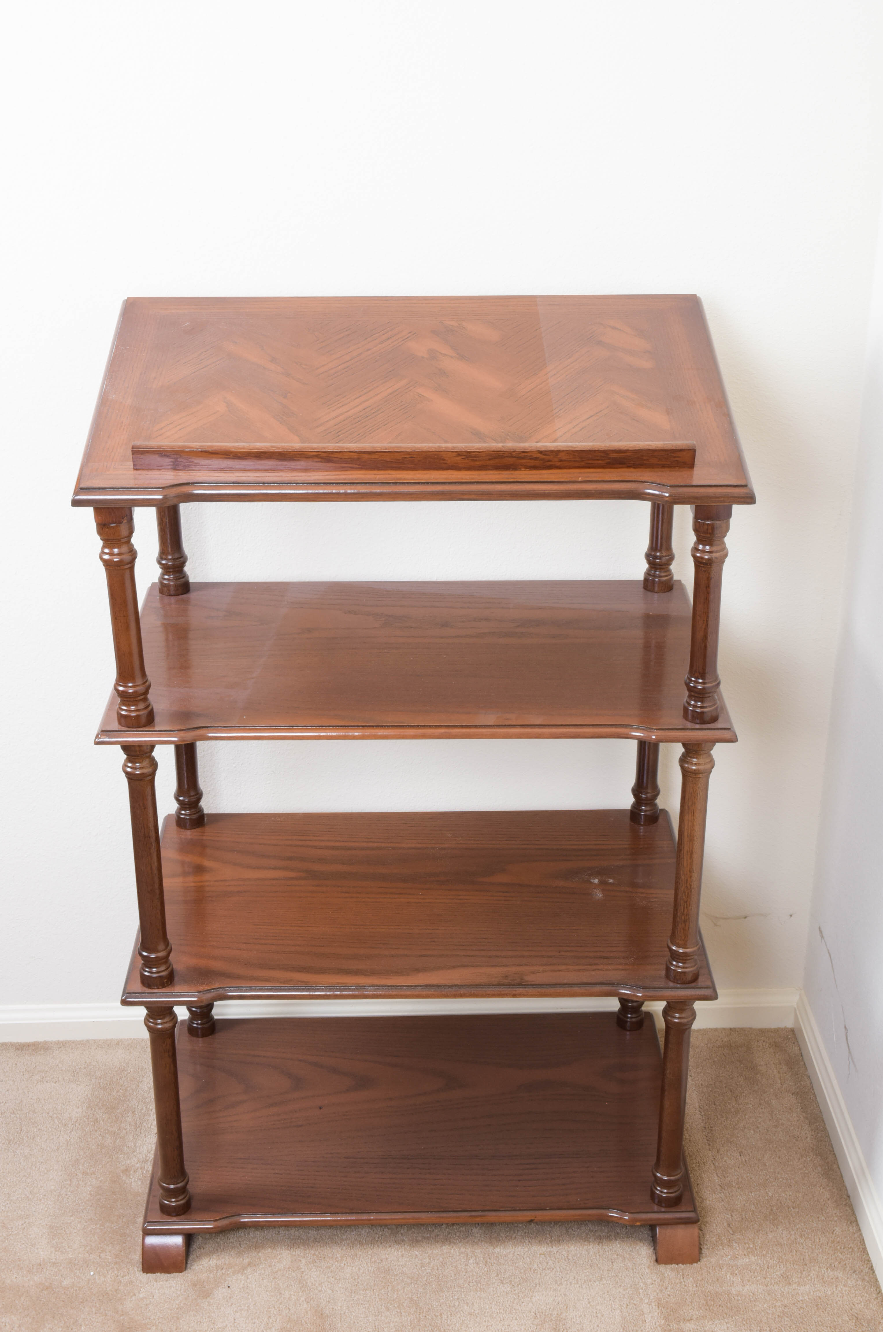 Vintage Wood Lecturn