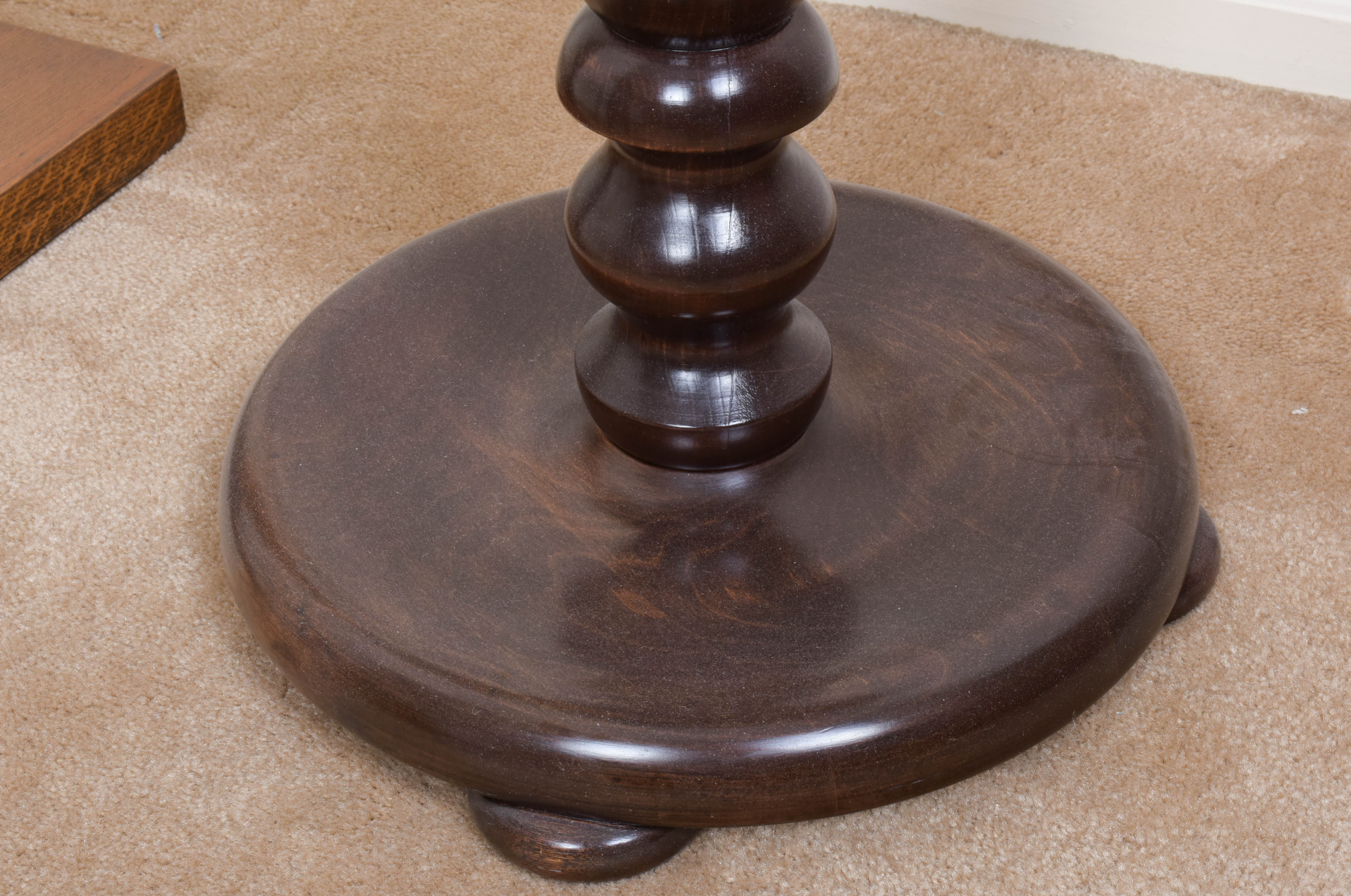 Trio of Wood Pedestals