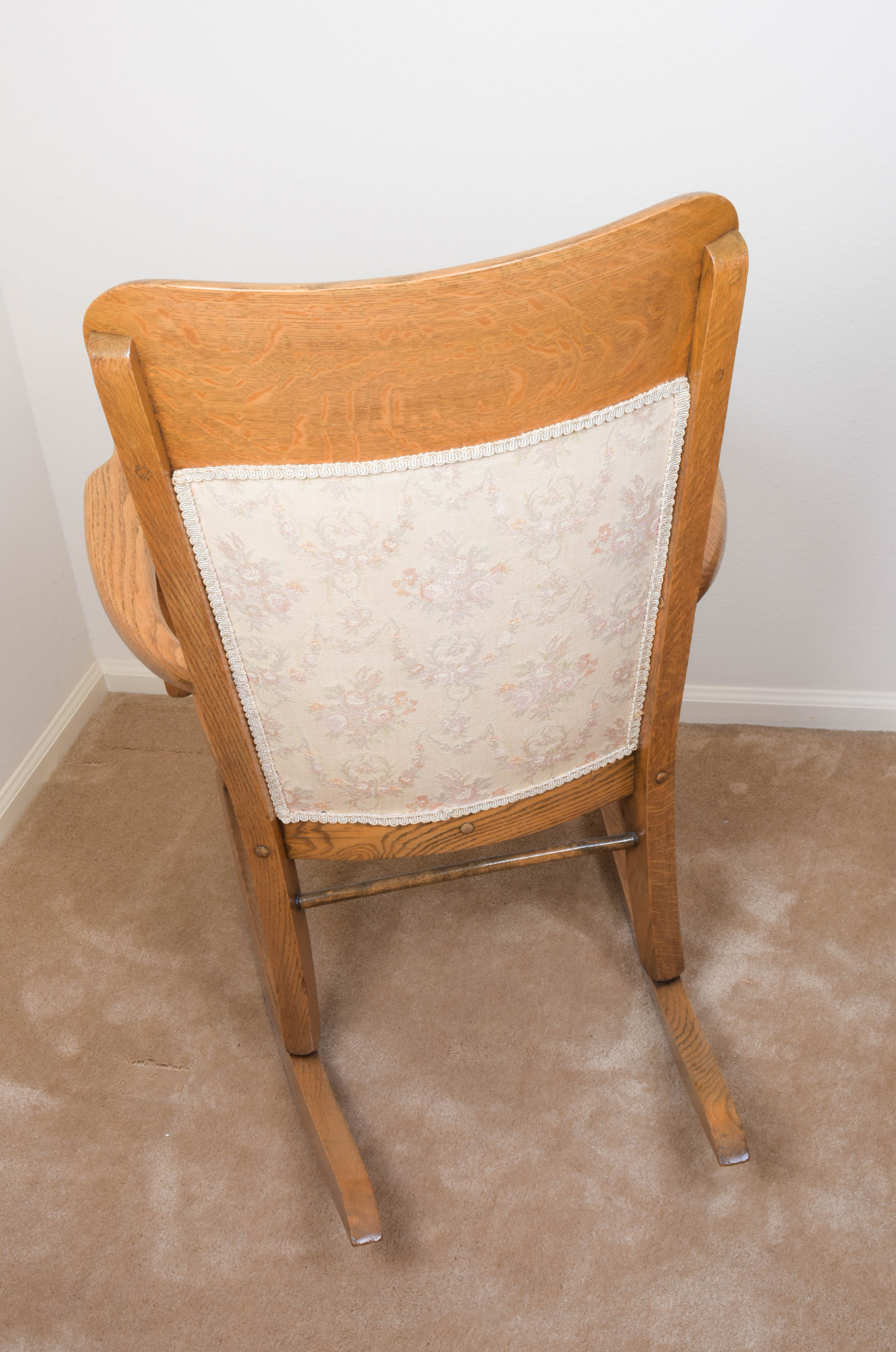 Vintage Oak Rocking Chair