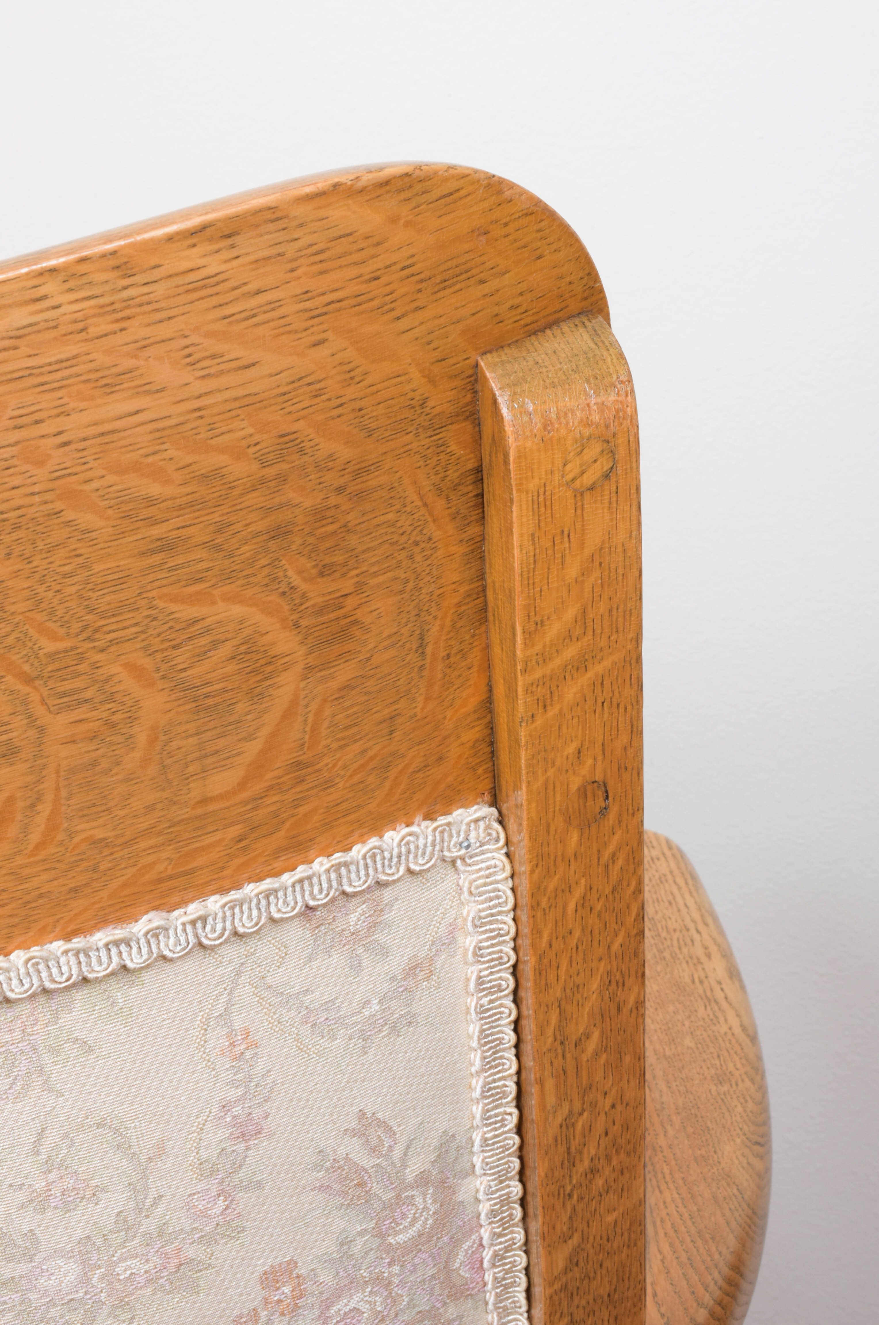 Vintage Oak Rocking Chair