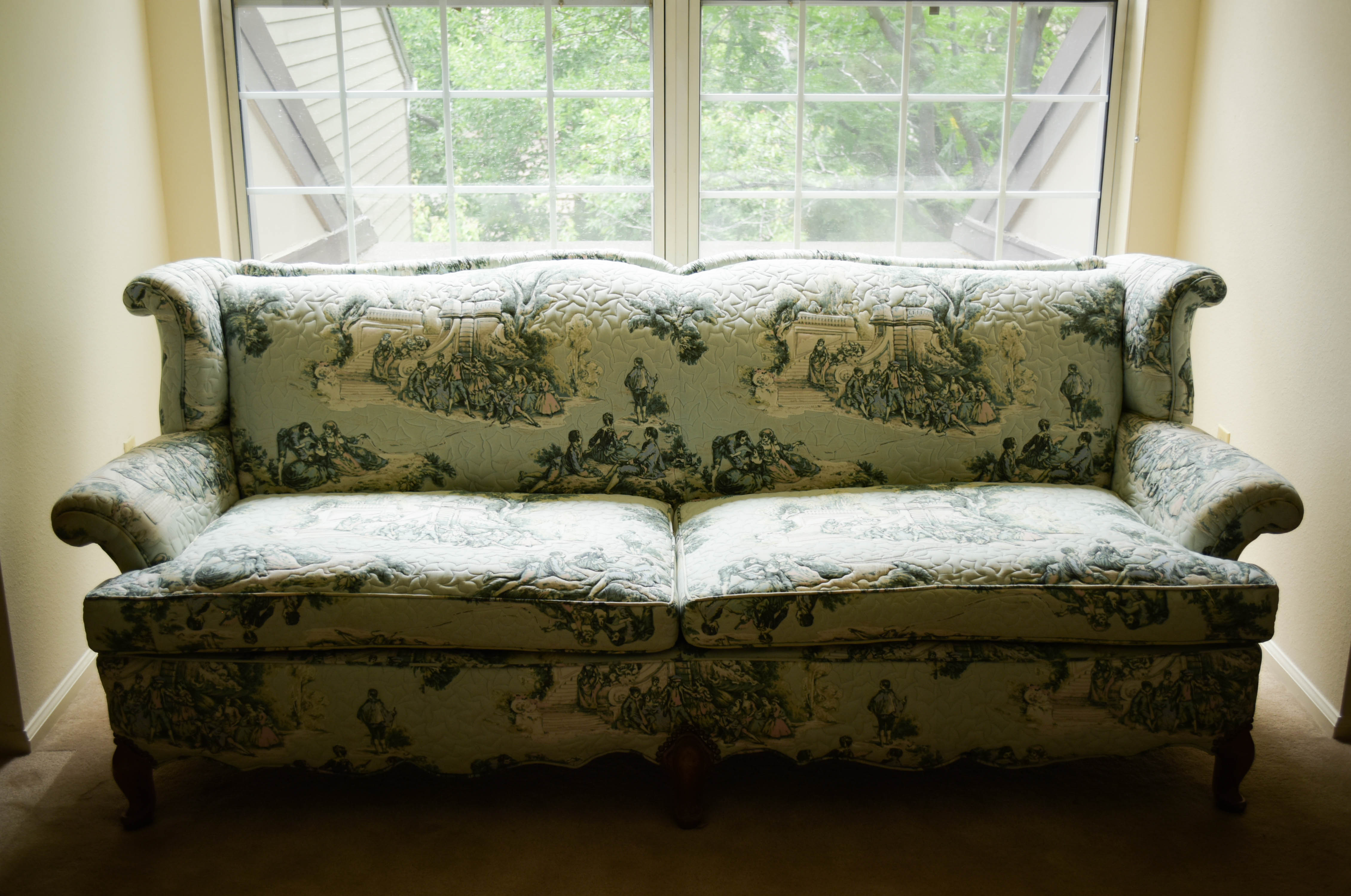 Vintage Quilted Couch