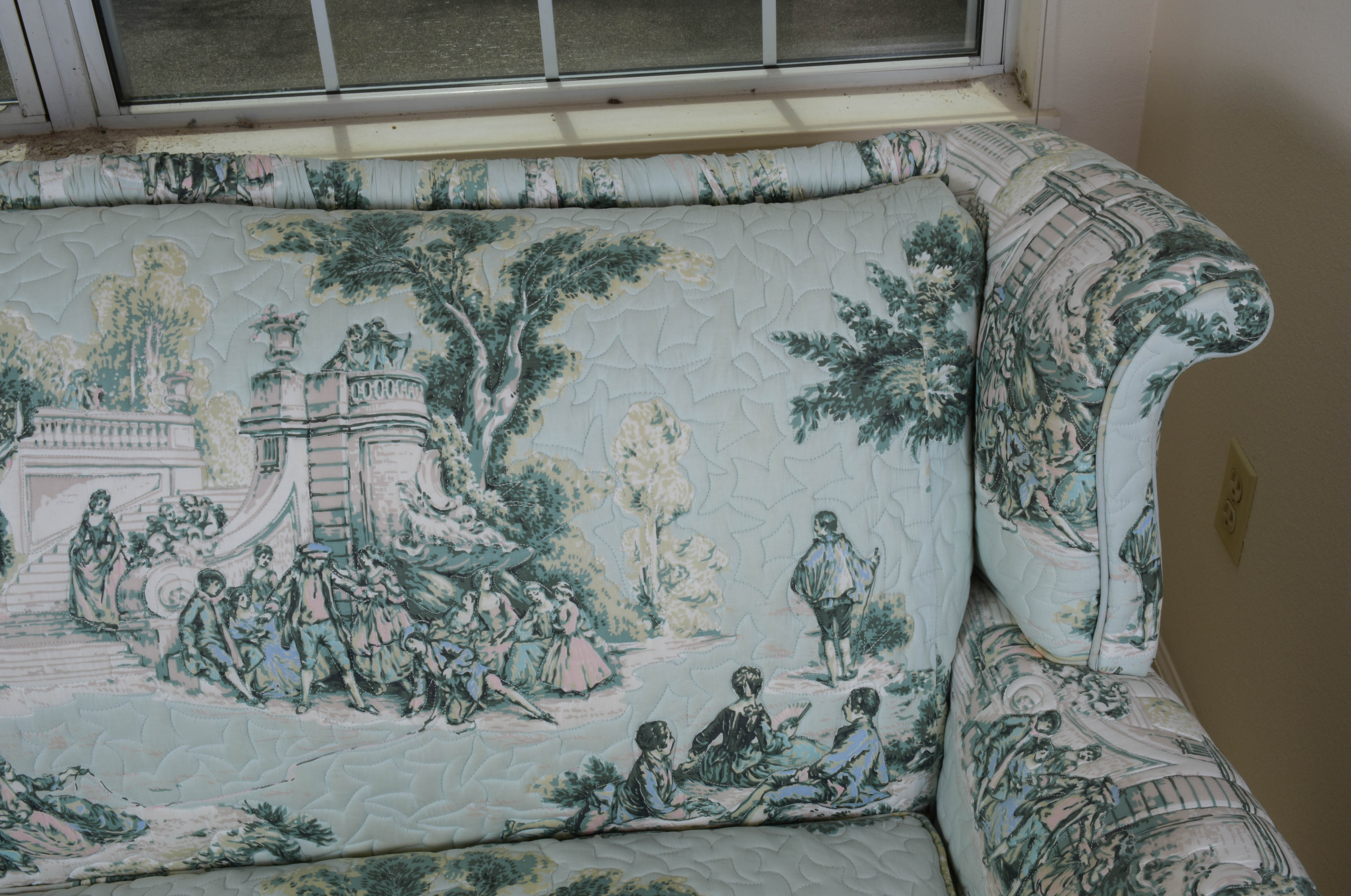 Vintage Quilted Couch