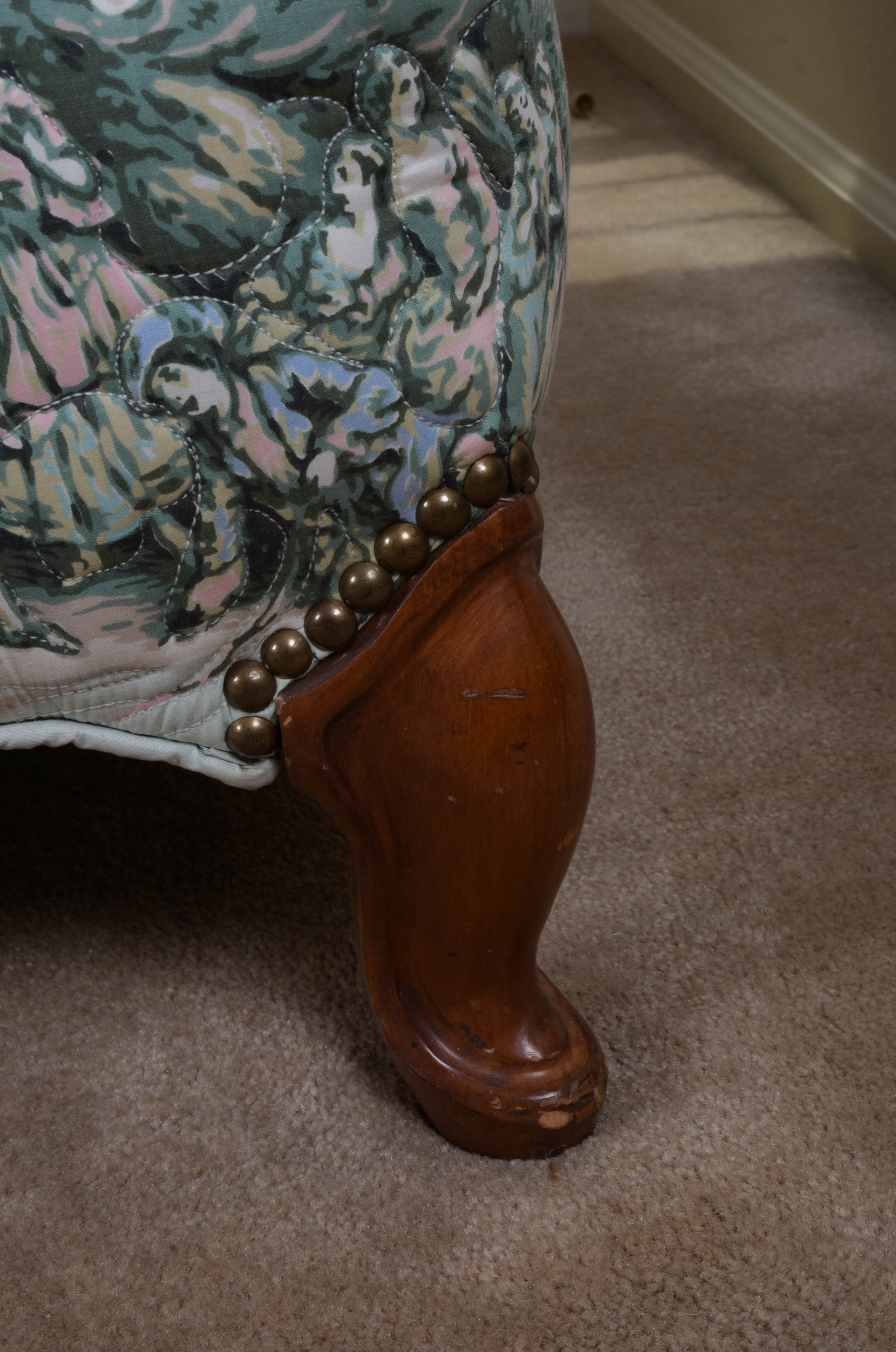 Vintage Quilted Couch