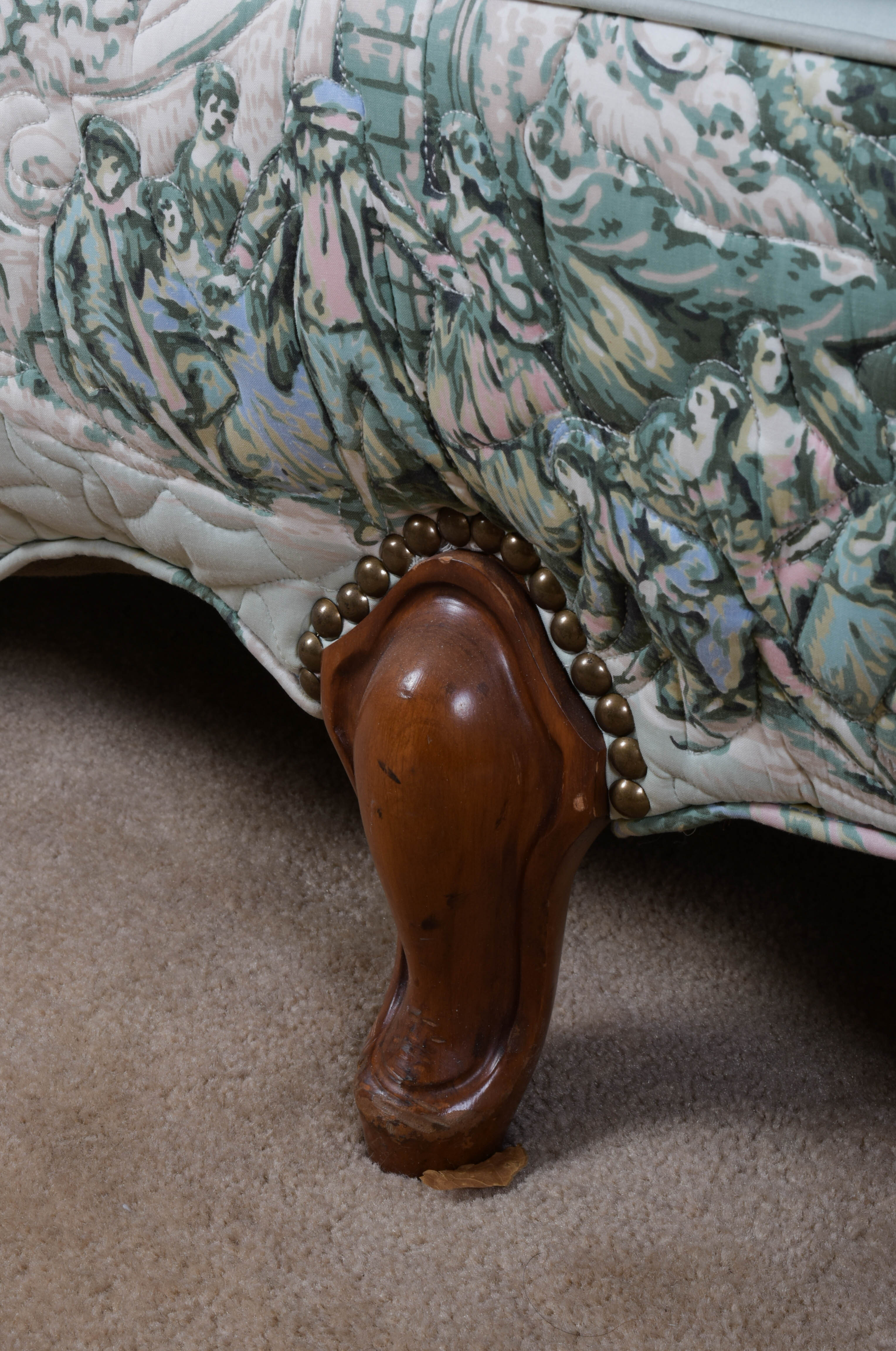 Vintage Quilted Couch