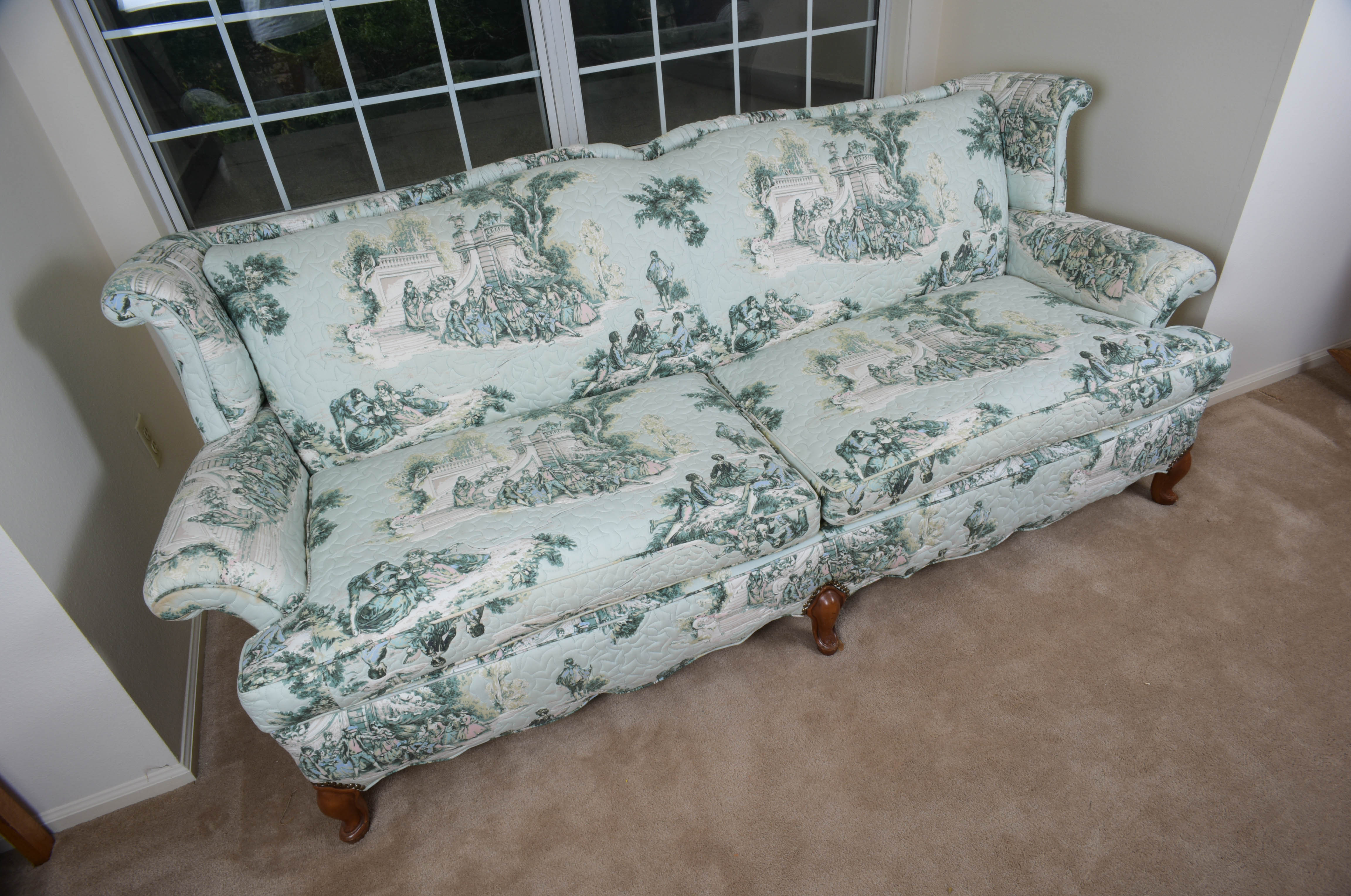 Vintage Quilted Couch