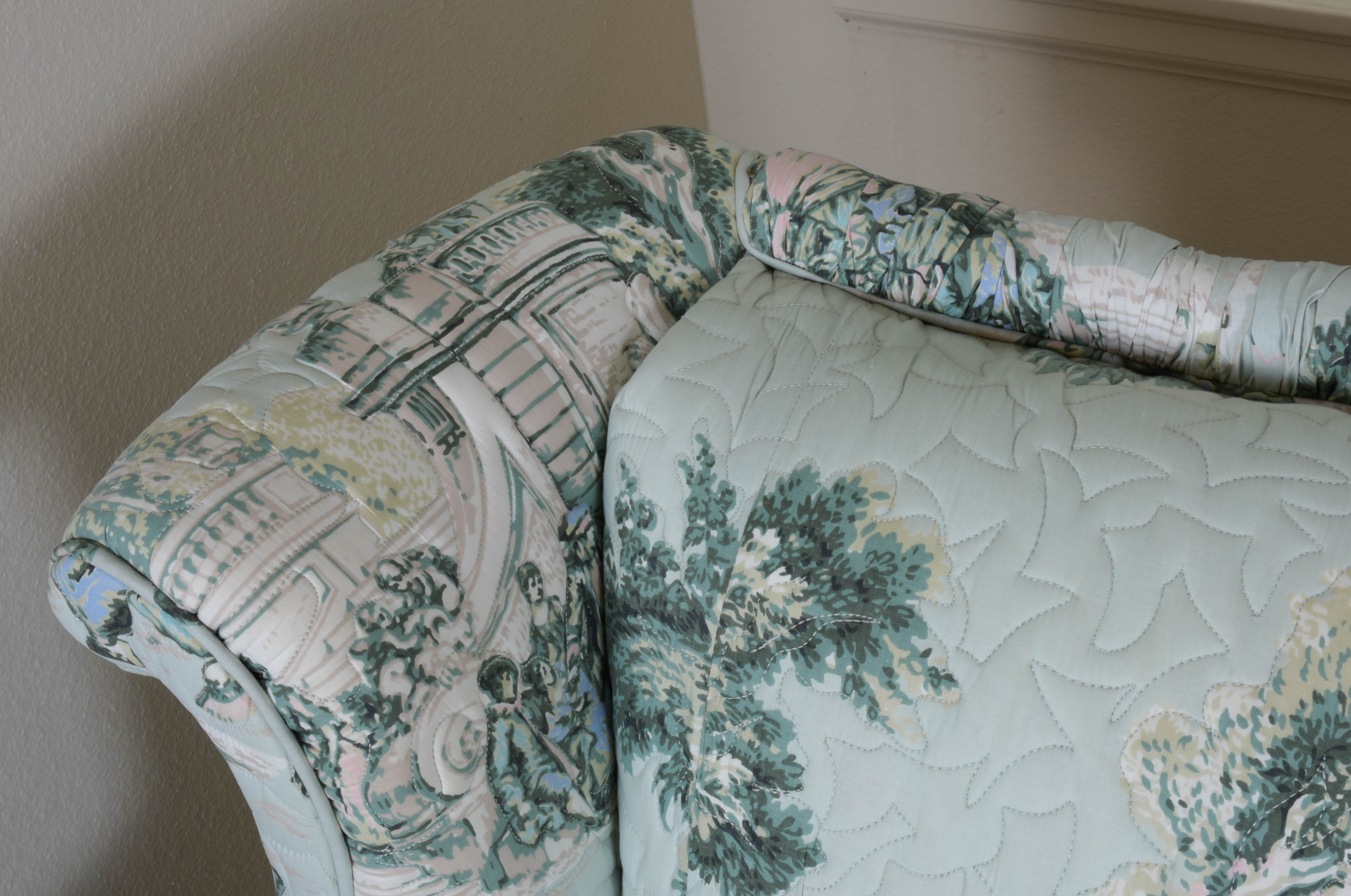 Vintage Quilted Couch