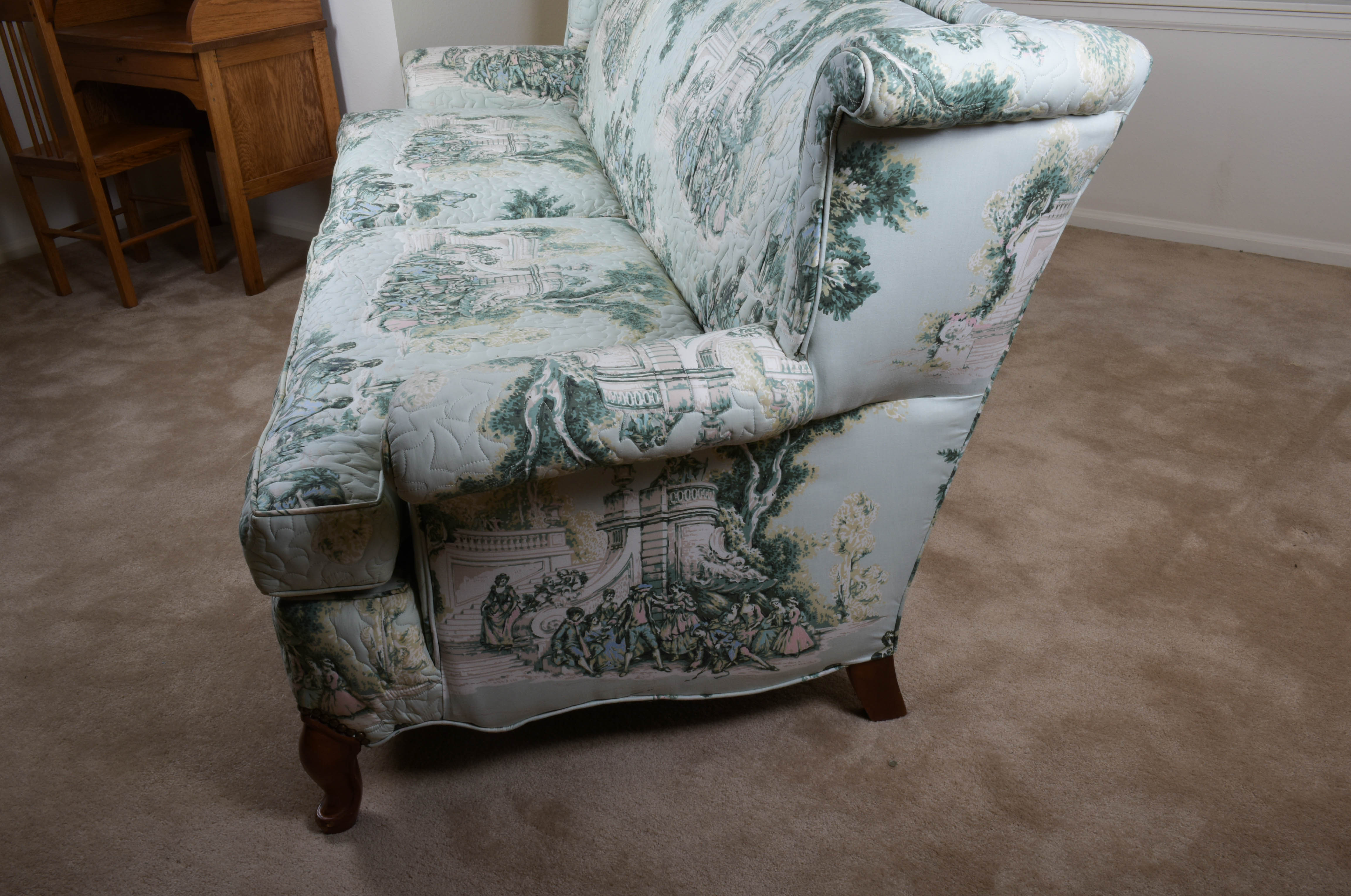 Vintage Quilted Couch