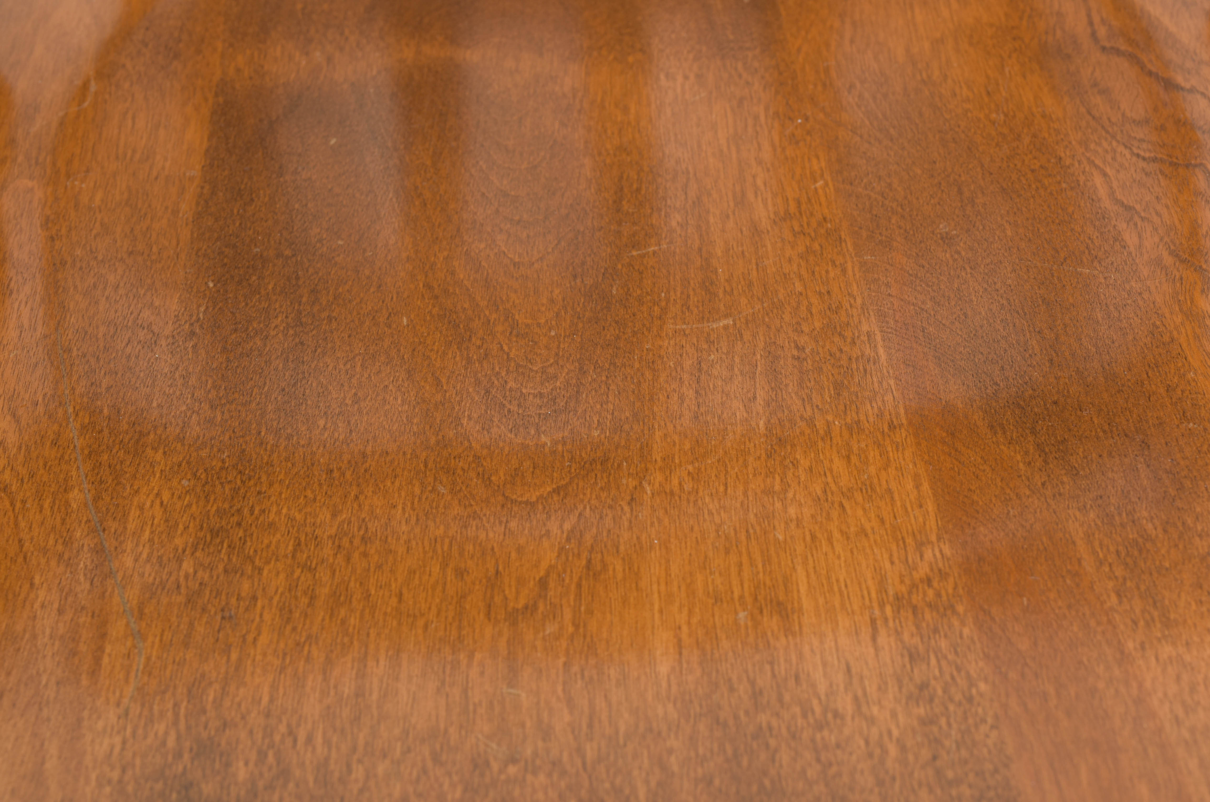 Set of Four Ethan Allen Maple Swivel Chairs