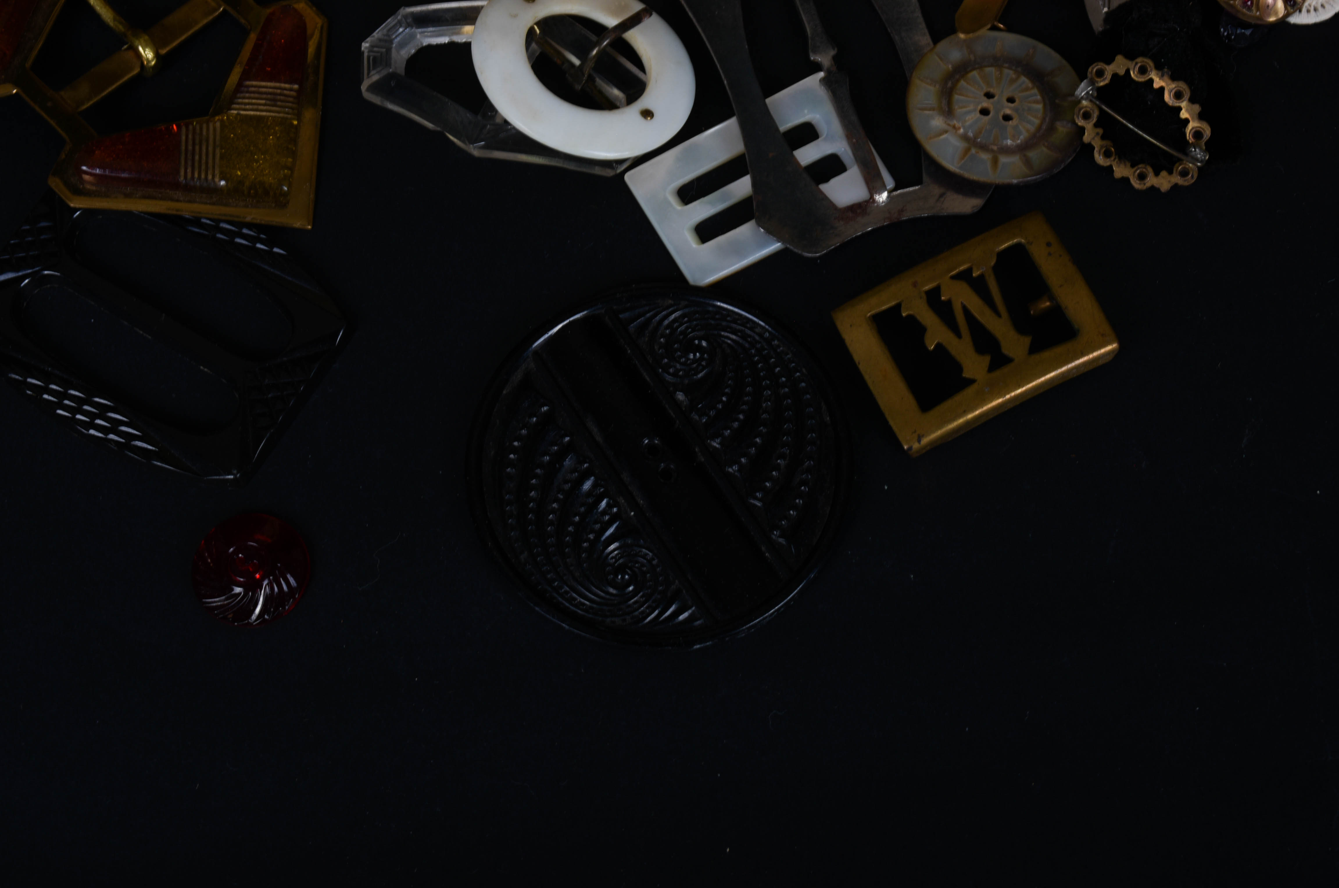 Vintage "Motherhood" Tin and Fashion Accessories